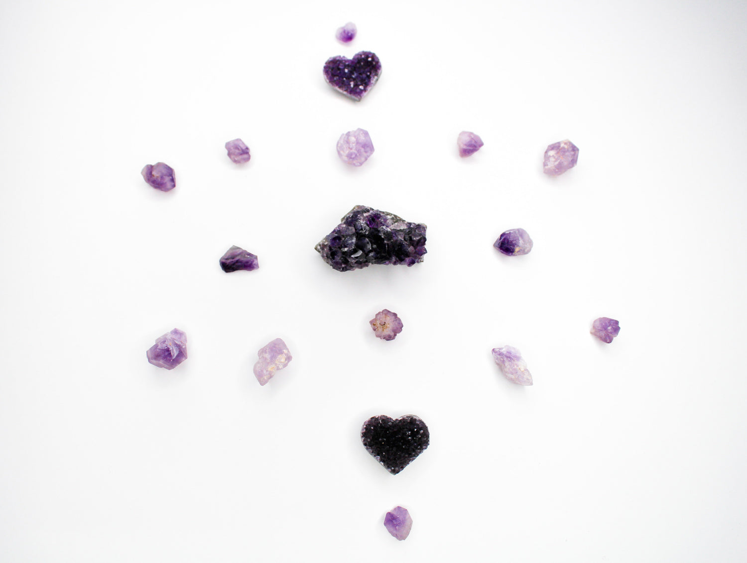 Rough Amethyst Crystals