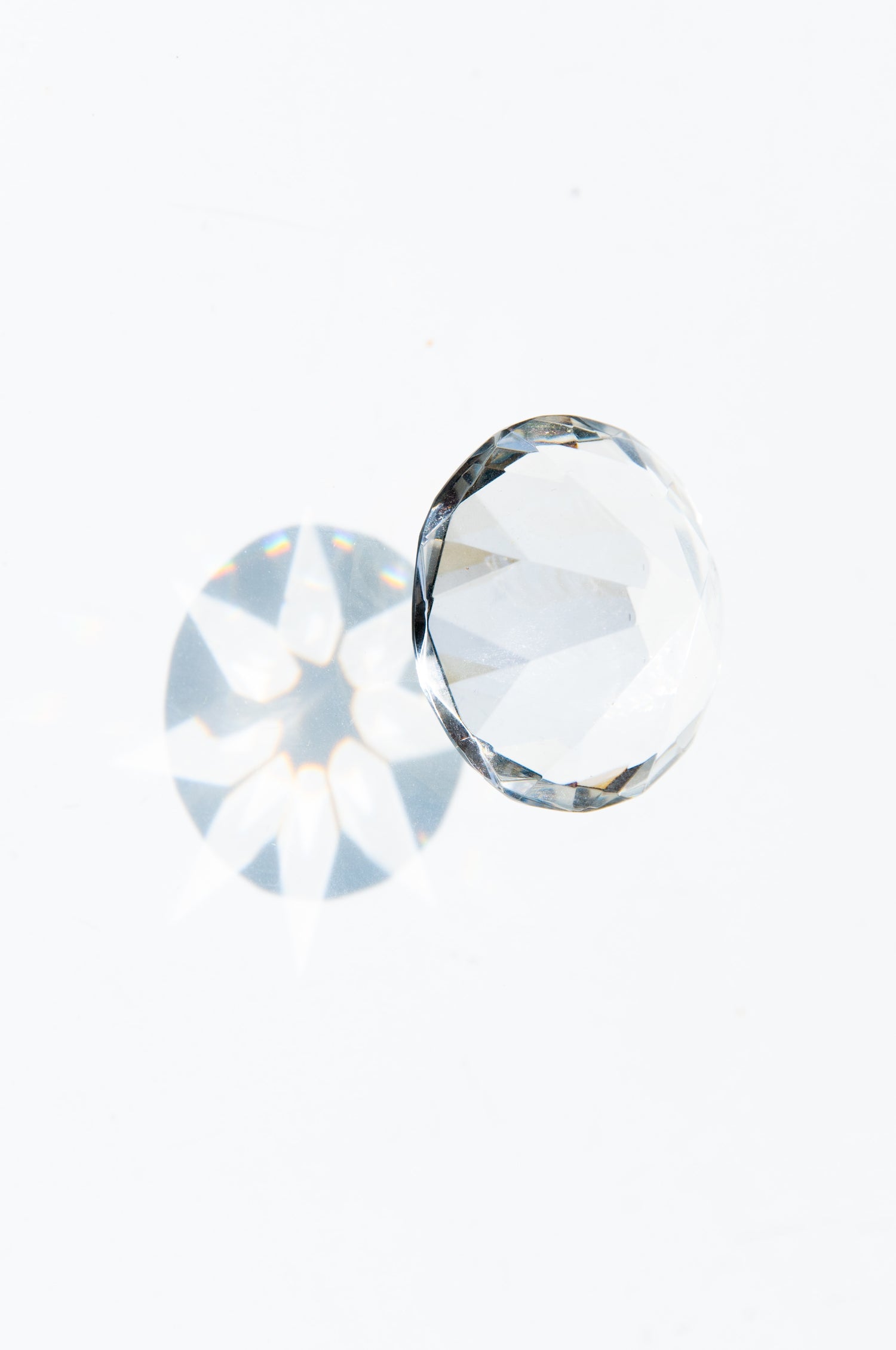 A diamond back and its shadow