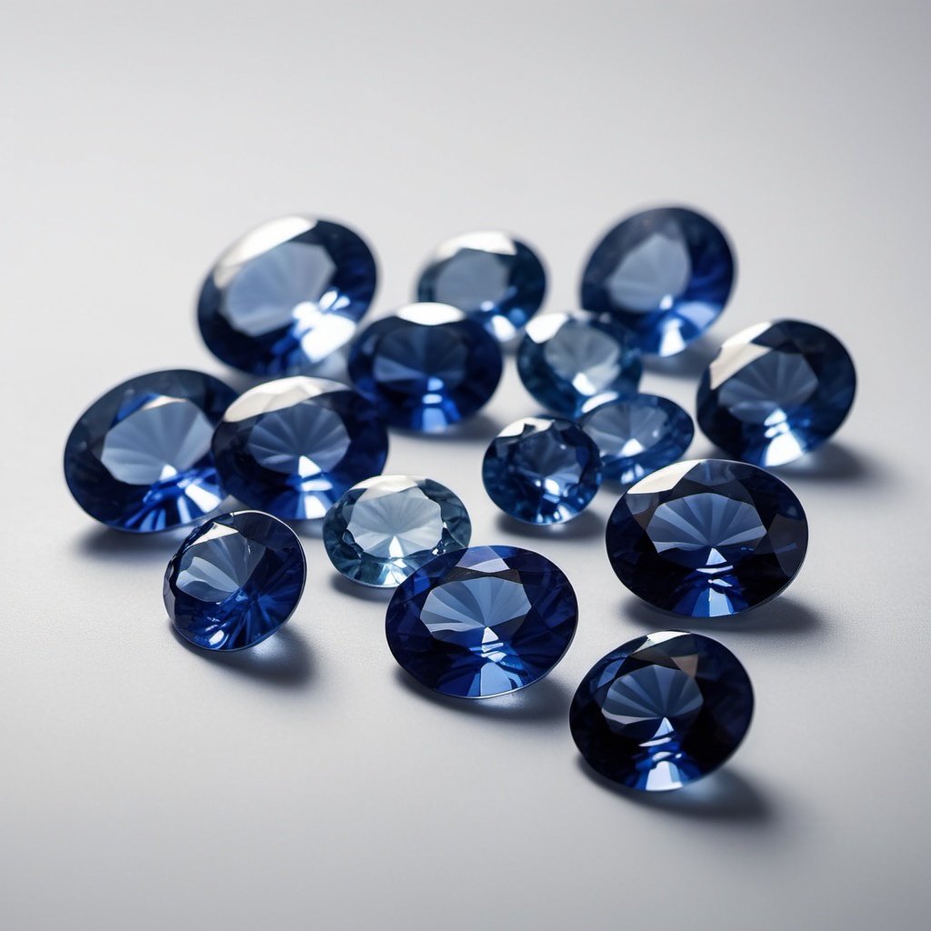 Cut & Polished Blue Sapphire Stones