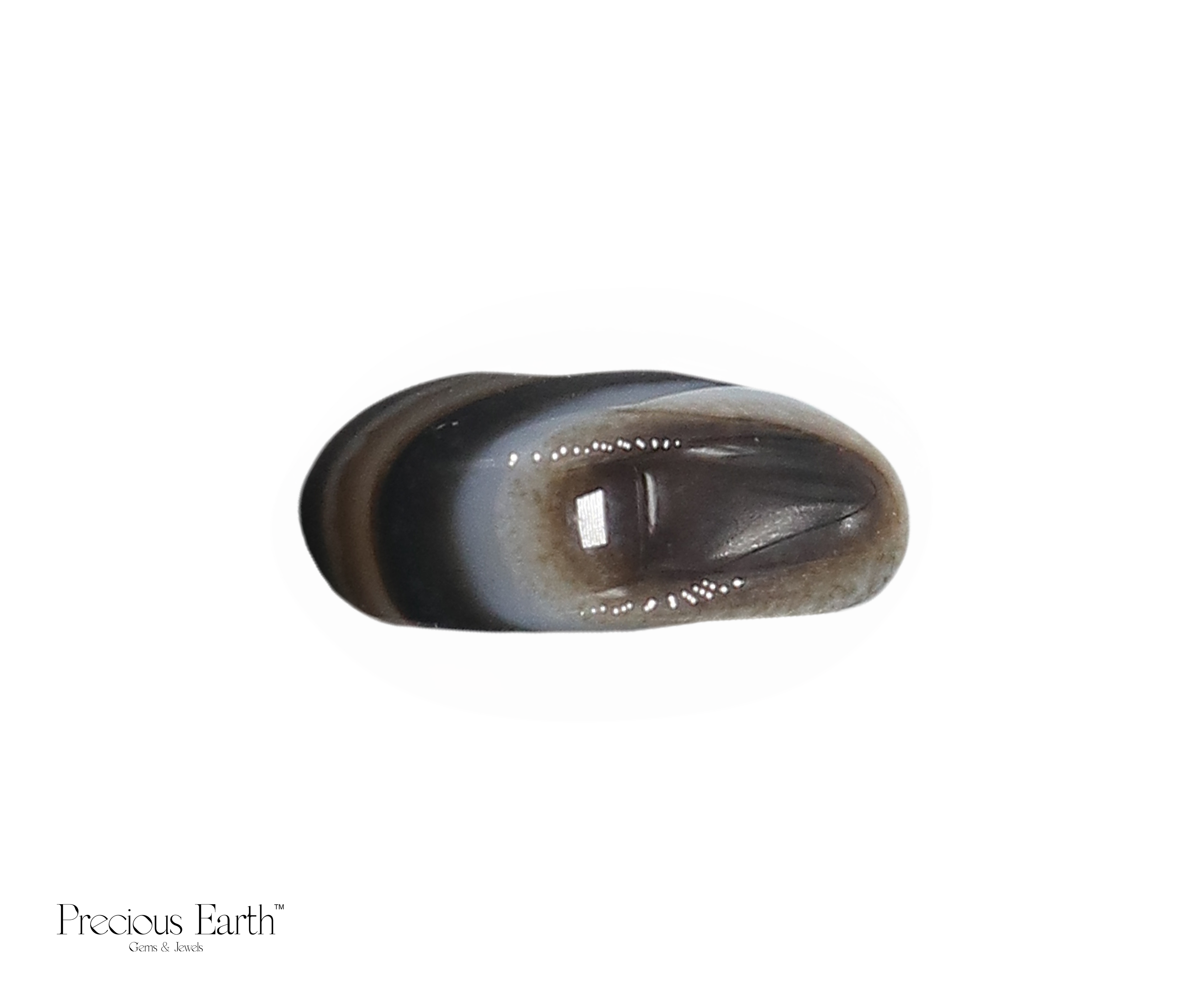 Banded Agate (Sulemani Hakik) - 16.80 Carats