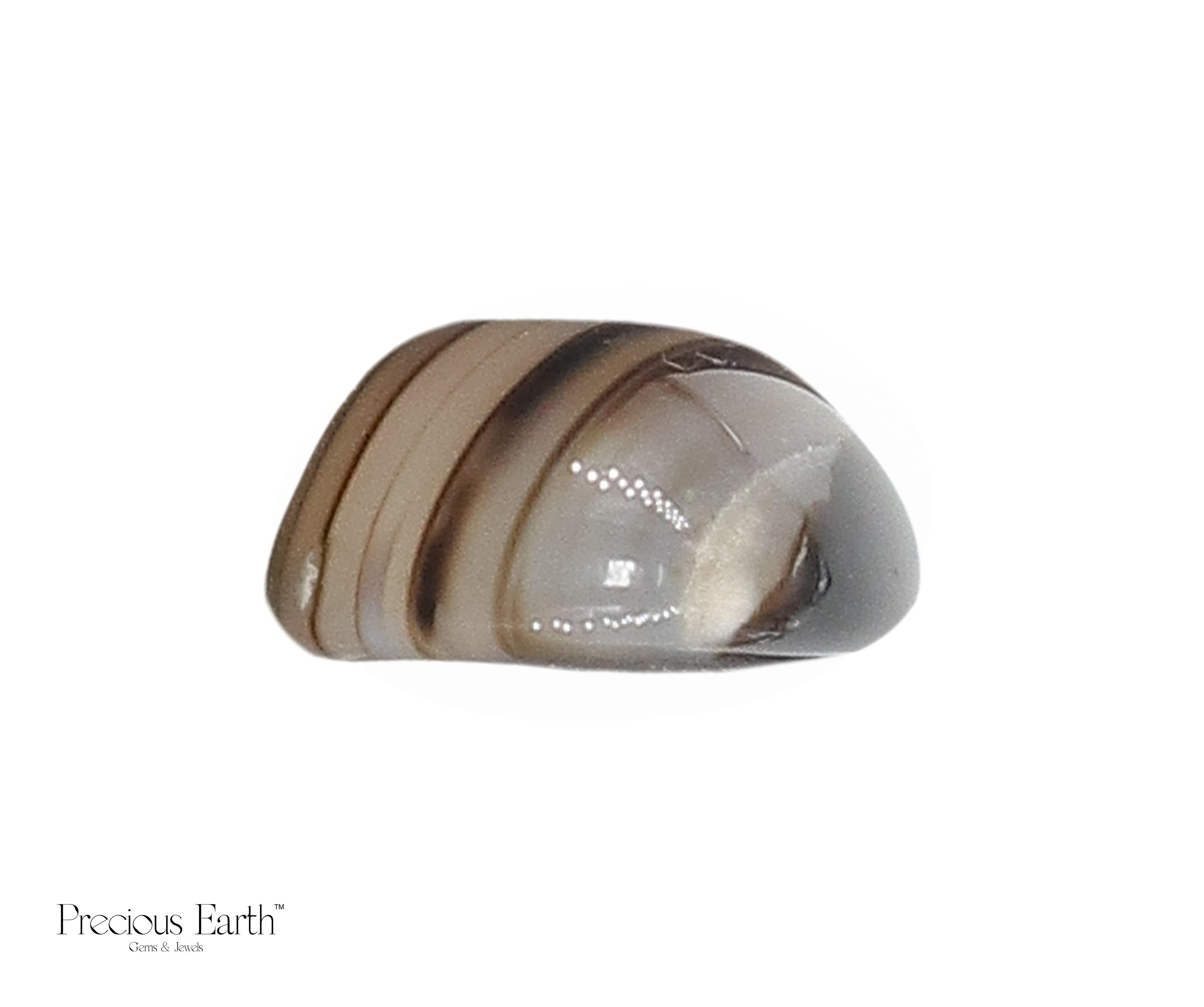Banded Agate (Sulemani Hakik) - 13.16 Carats