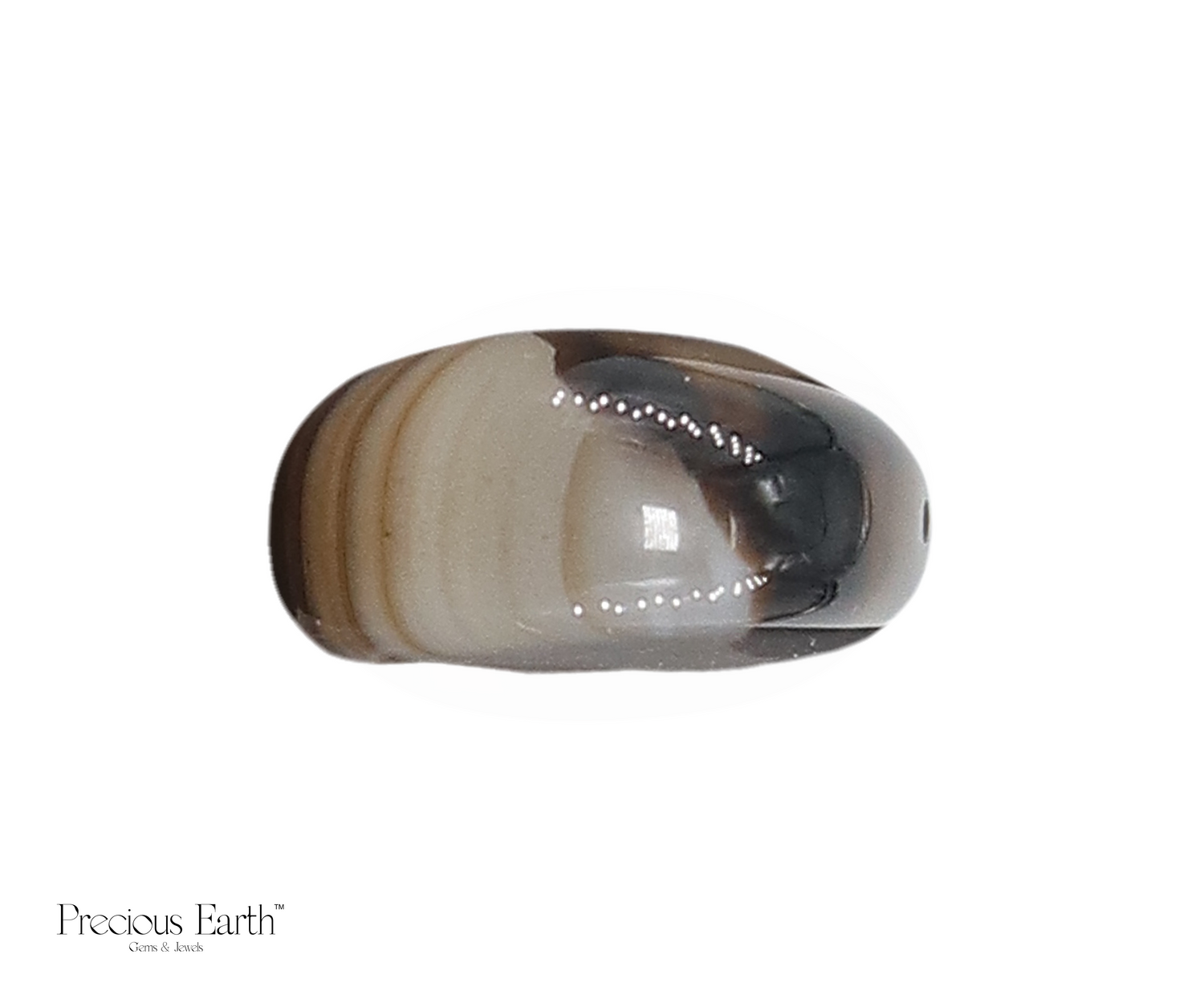 Banded Agate (Sulemani Hakik) - 14.15 Carats