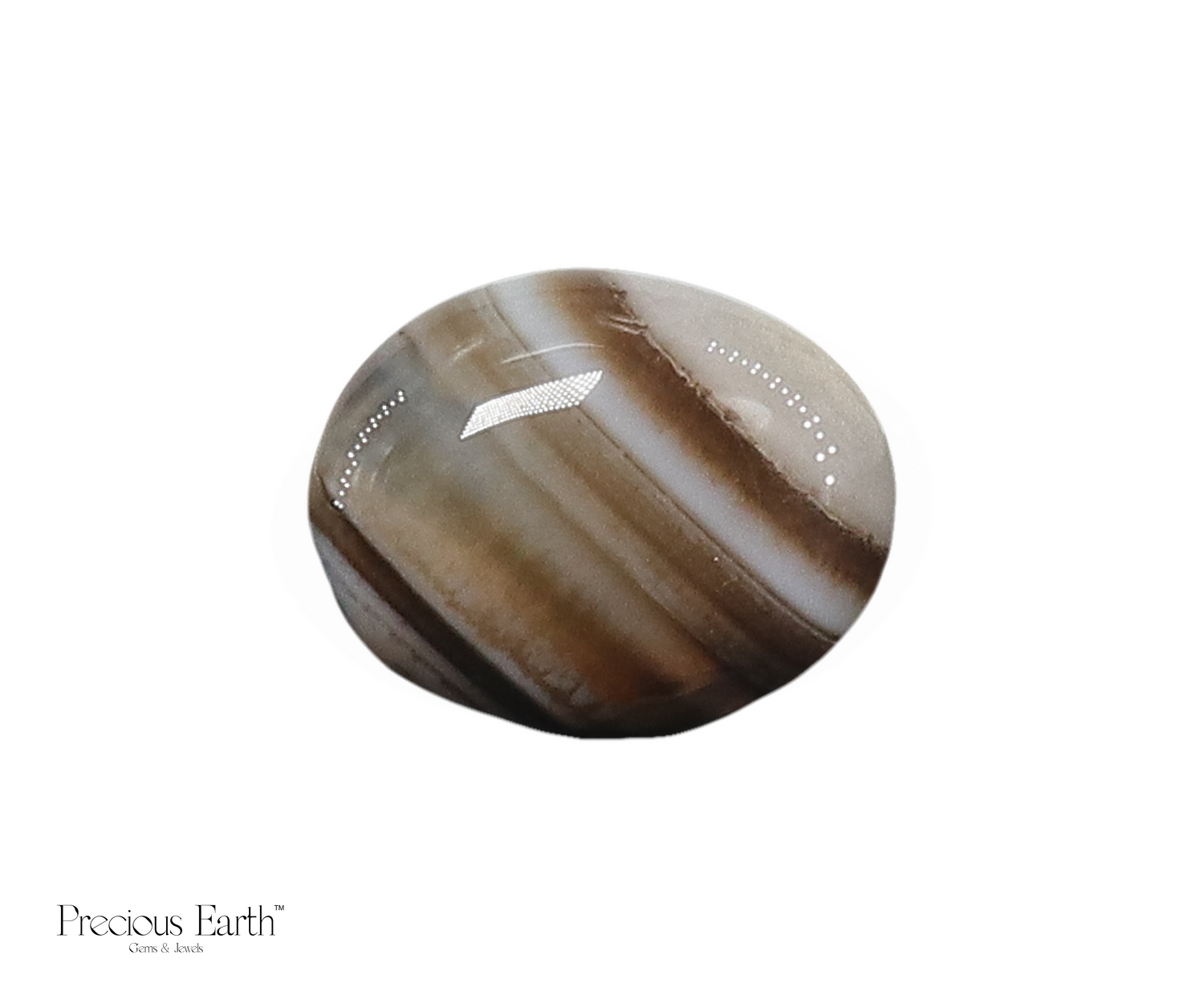 Banded Agate (Sulemani Hakik) - 9.47 Carats