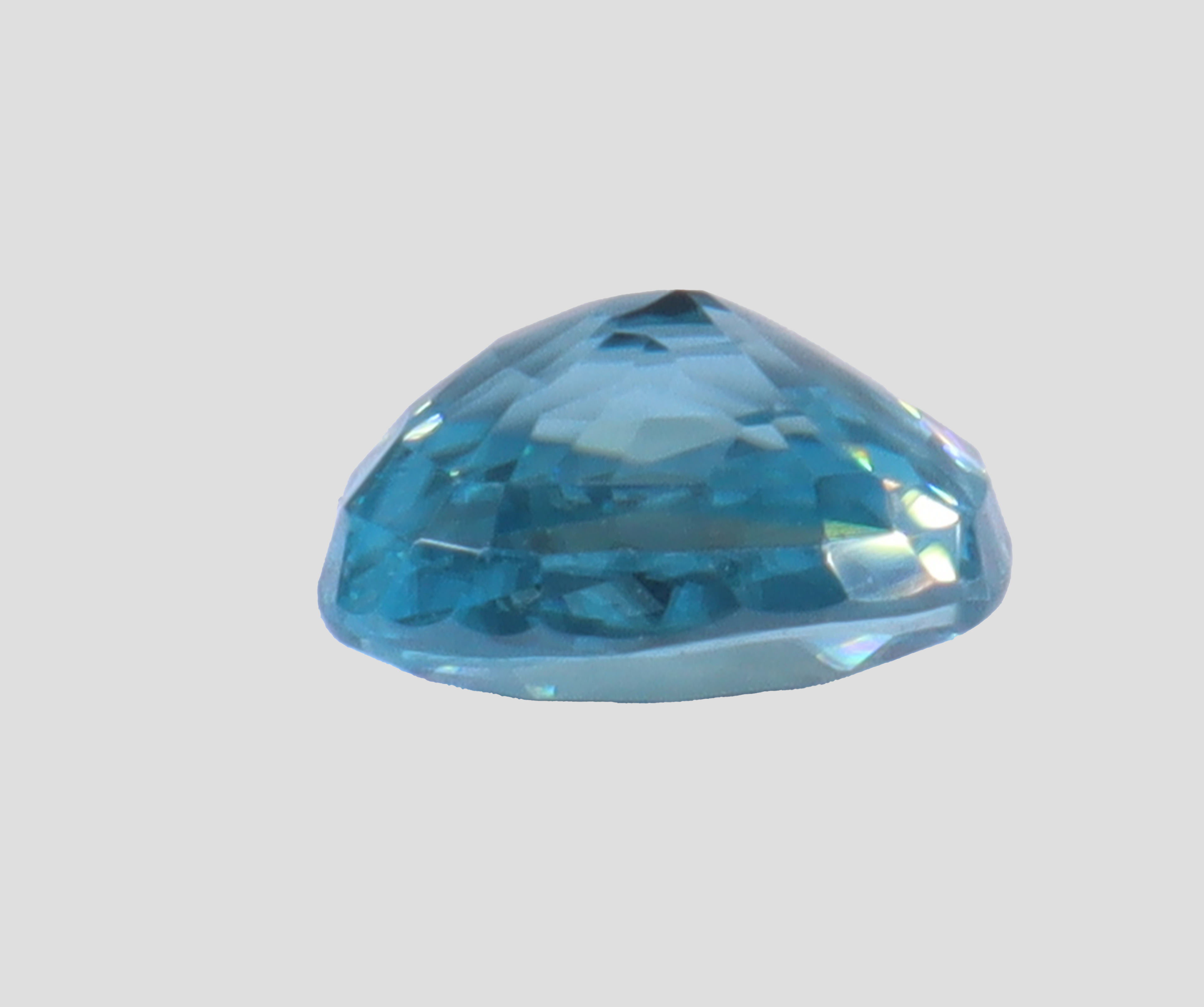 Blue Zircon - 7.17 Carats