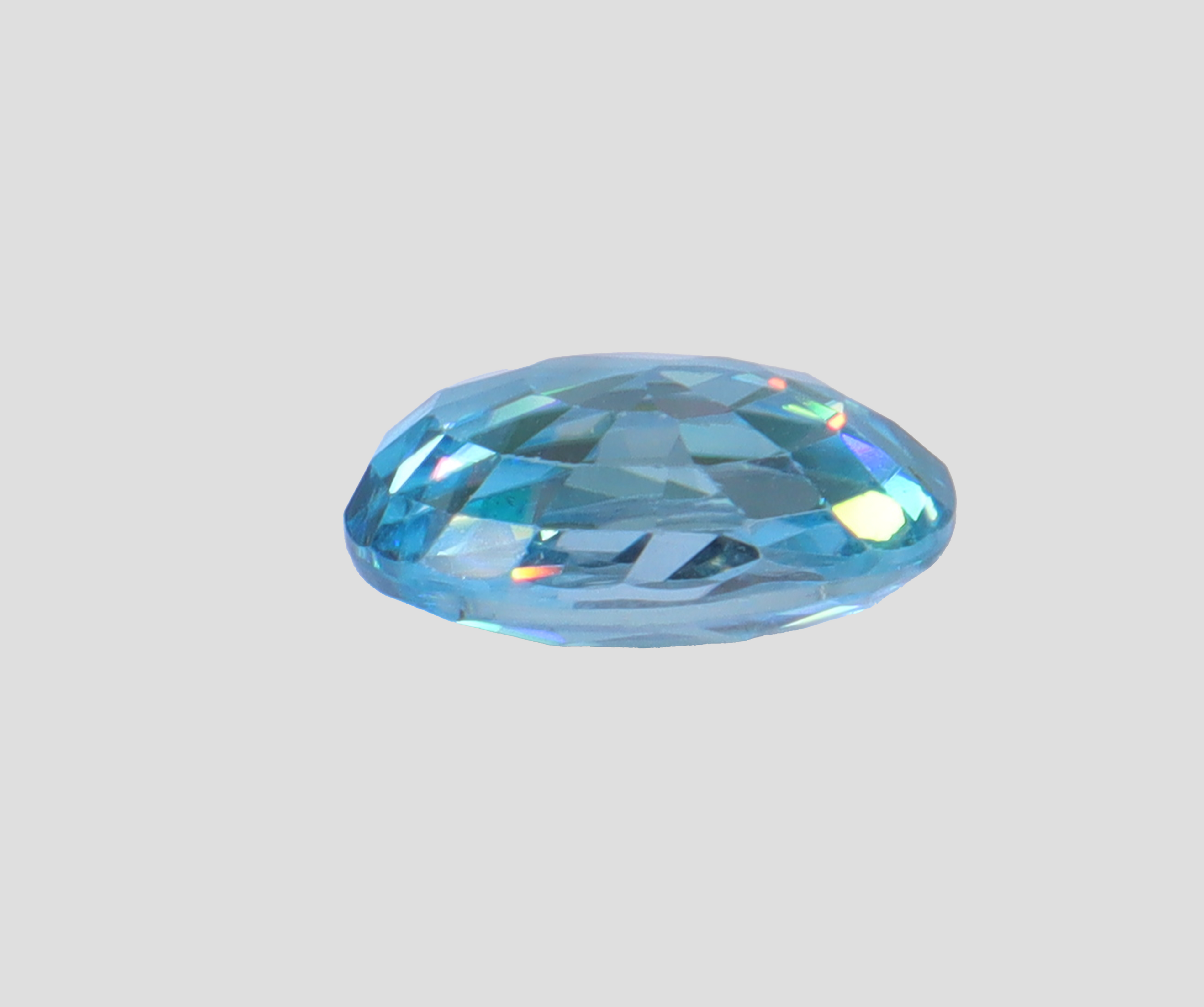 Blue Zircon - 9.17 Carats