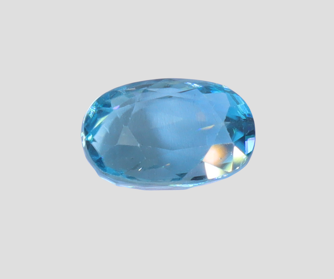 Blue Zircon - 5.16 Carats