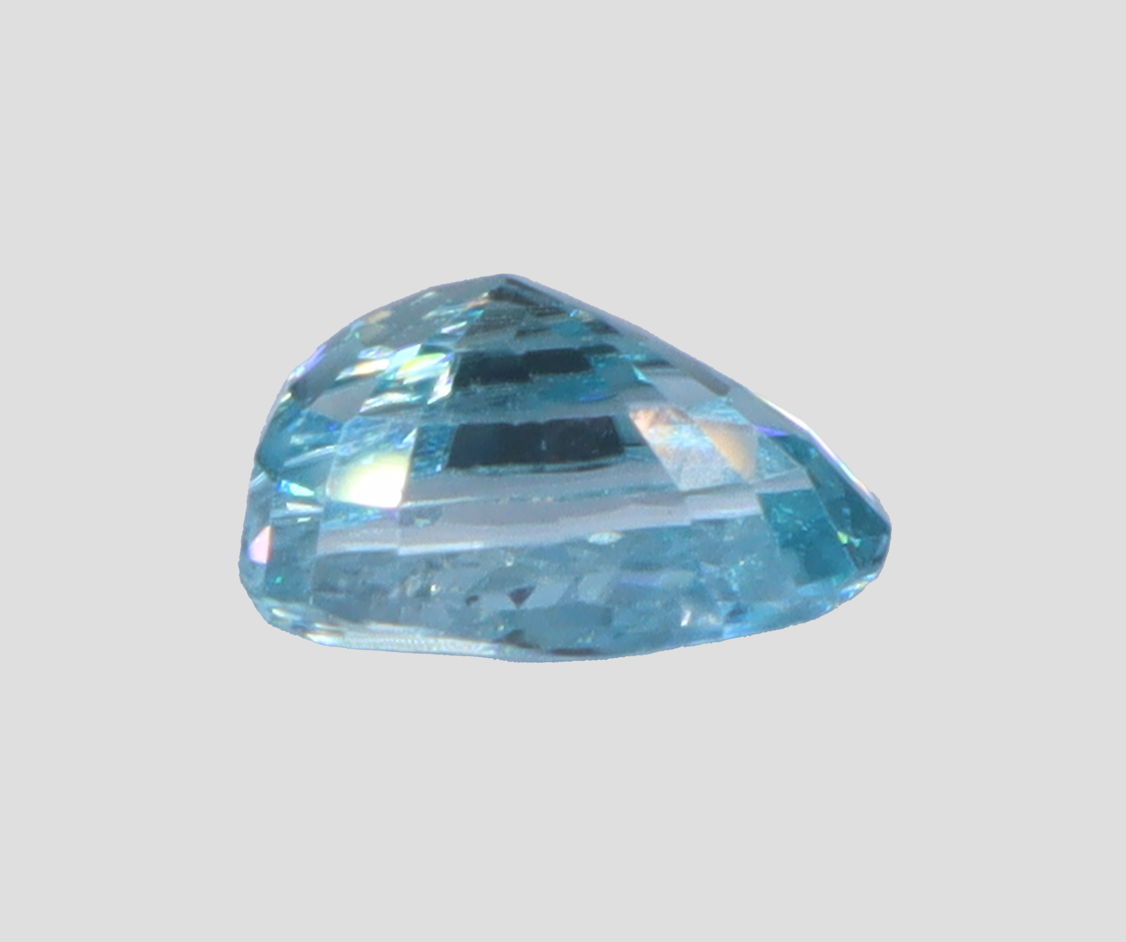 Blue Zircon - 7.03 Carats
