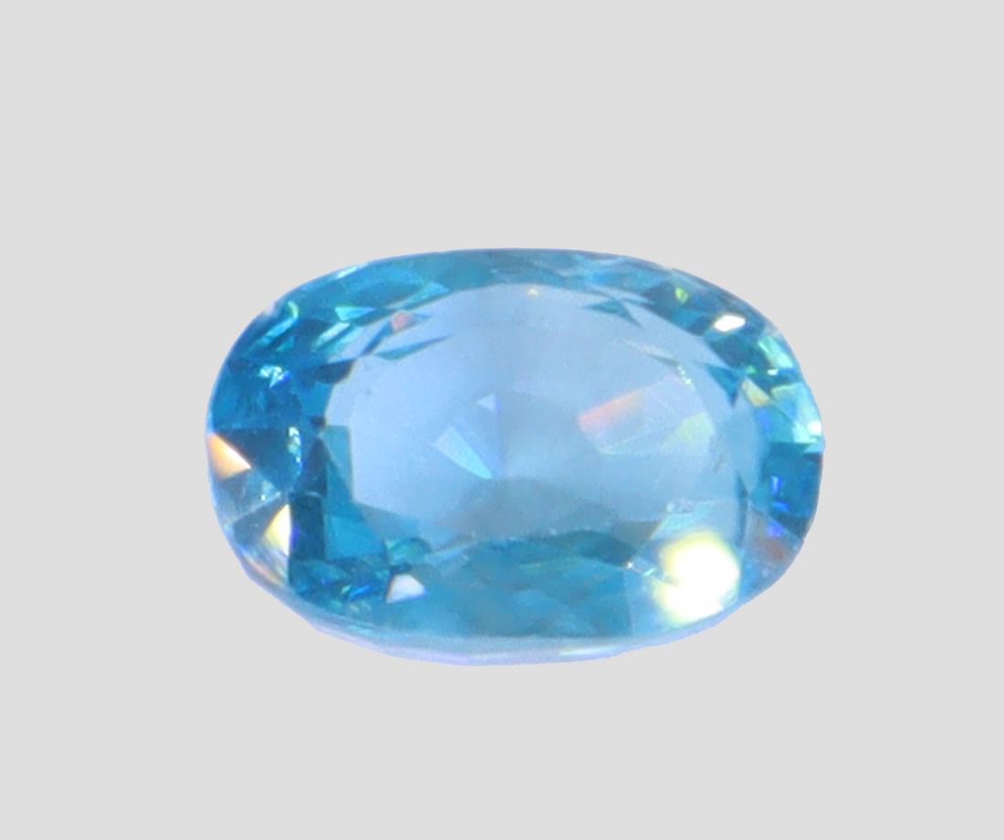 Blue Zircon - 5.19 Carats