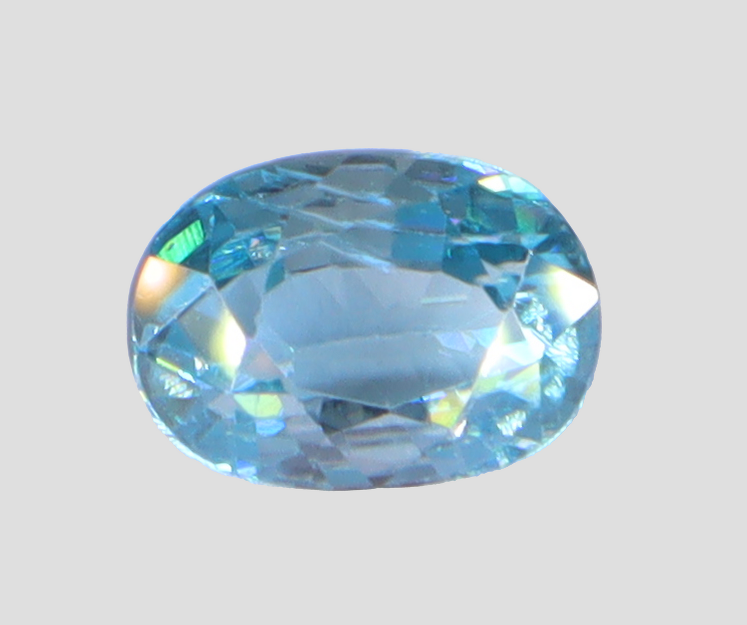 Blue Zircon - 5.63 Carats
