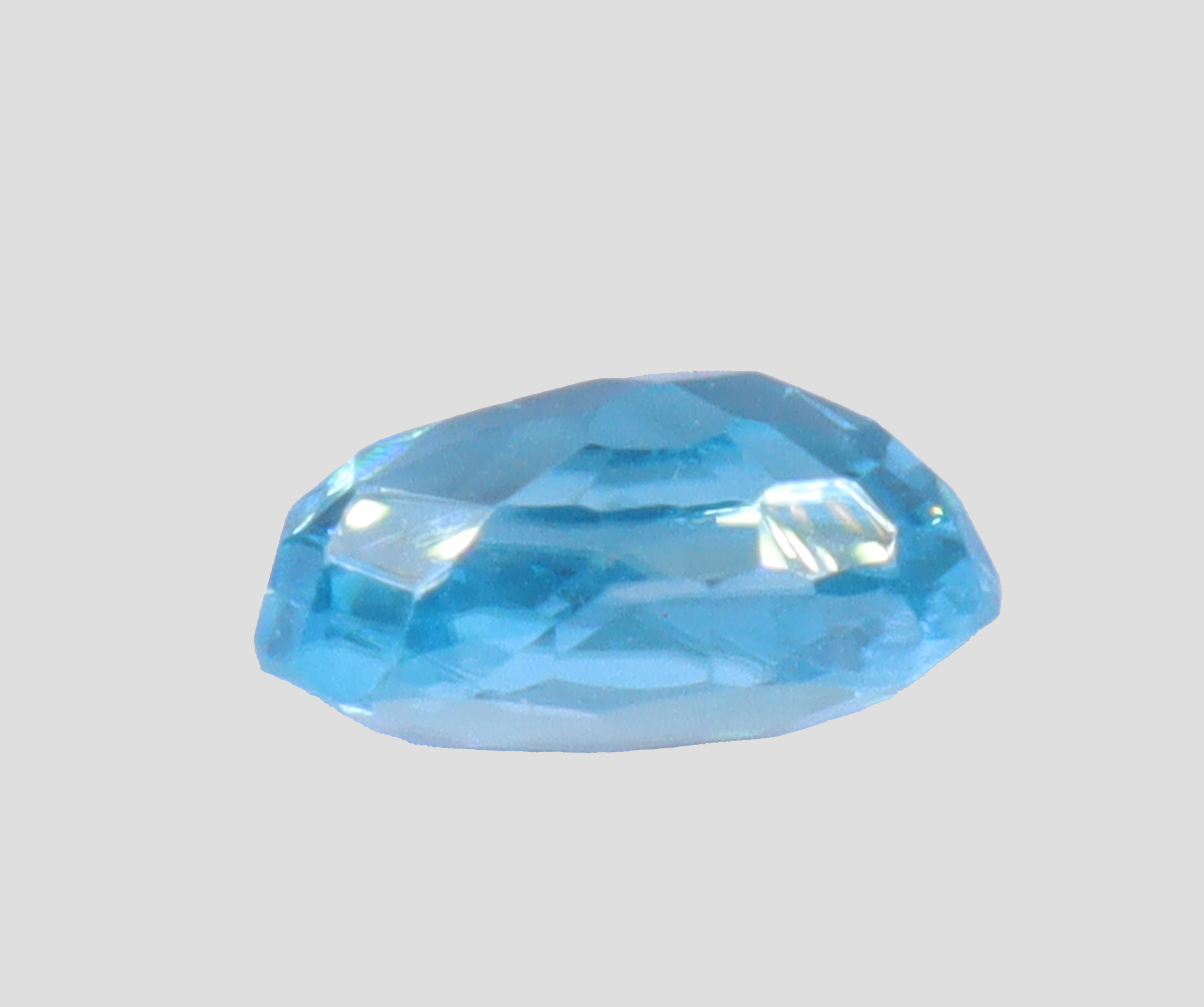 Blue Zircon - 6.12 Carats