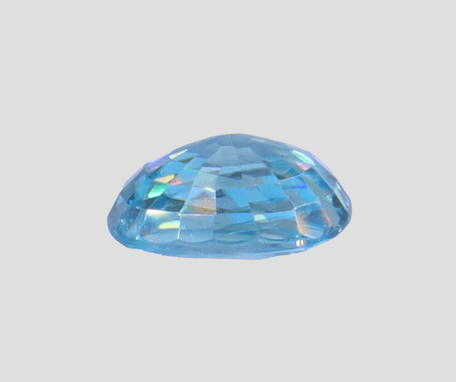 Blue Zircon - 5.53 Carats