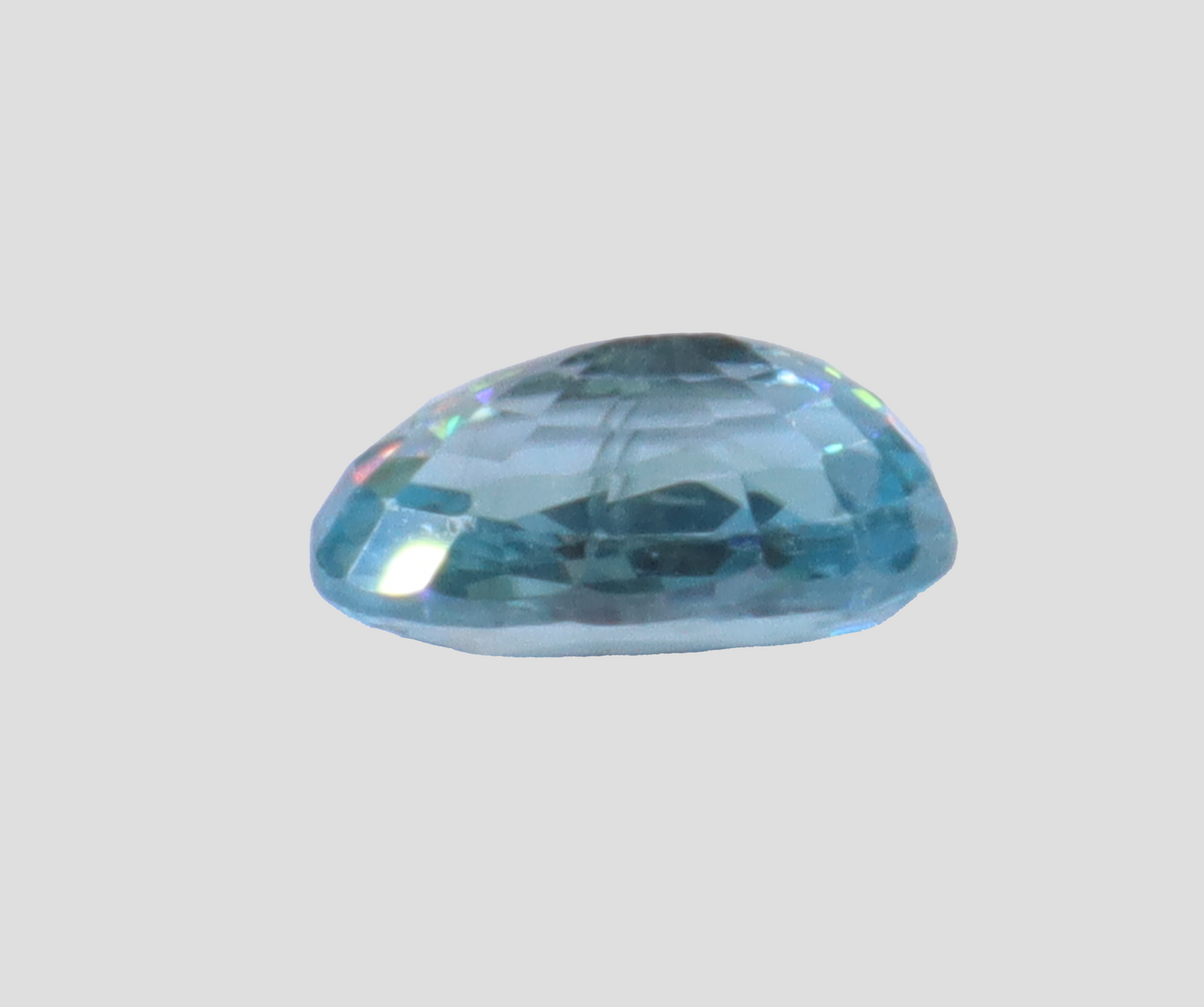 Blue Zircon - 6.36 Carats
