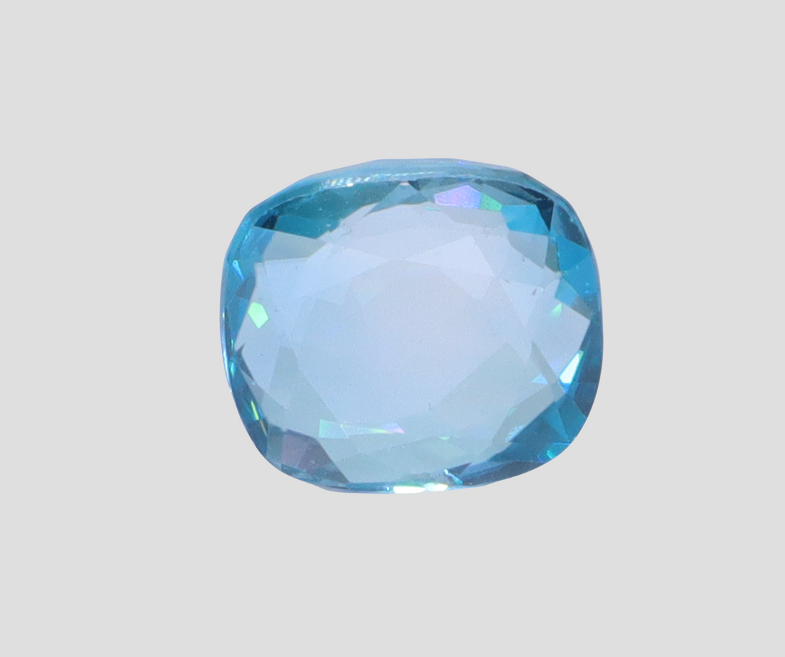 Blue Zircon - 15.63 Carats