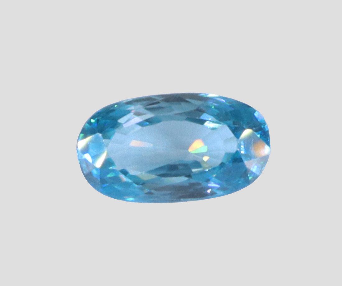 Blue Zircon - 5.47 Carats