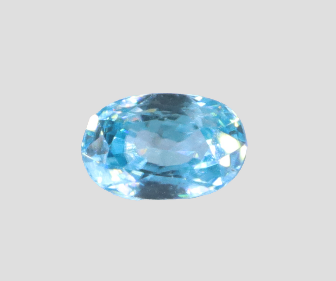 Blue Zircon - 5.38 Carats