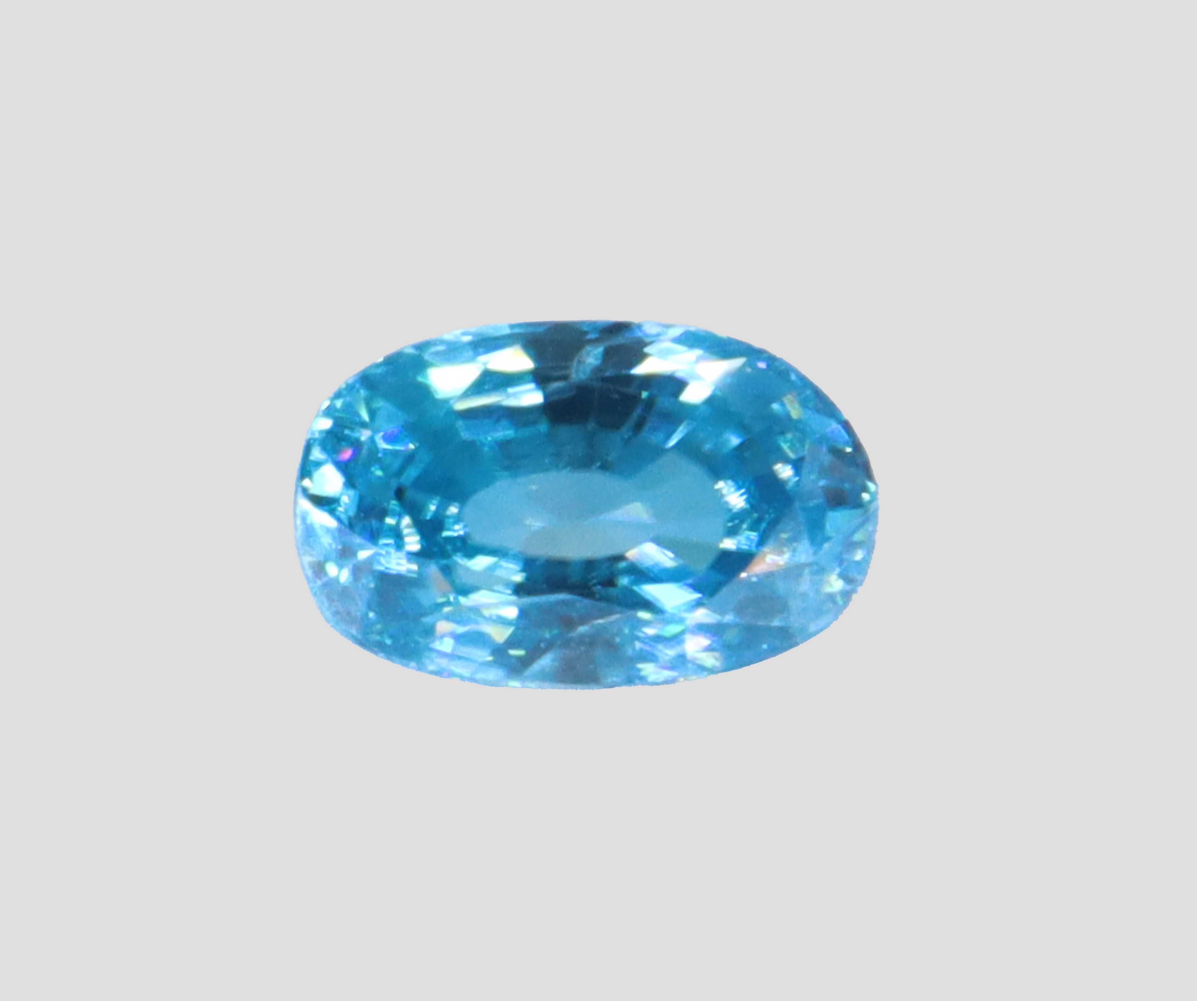Blue Zircon - 5.56 Carats