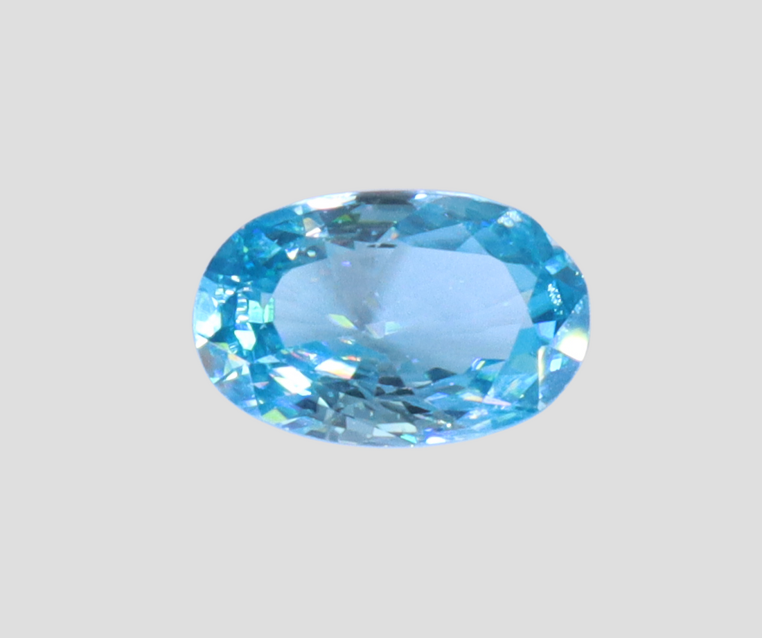 Blue Zircon - 6.25 Carats