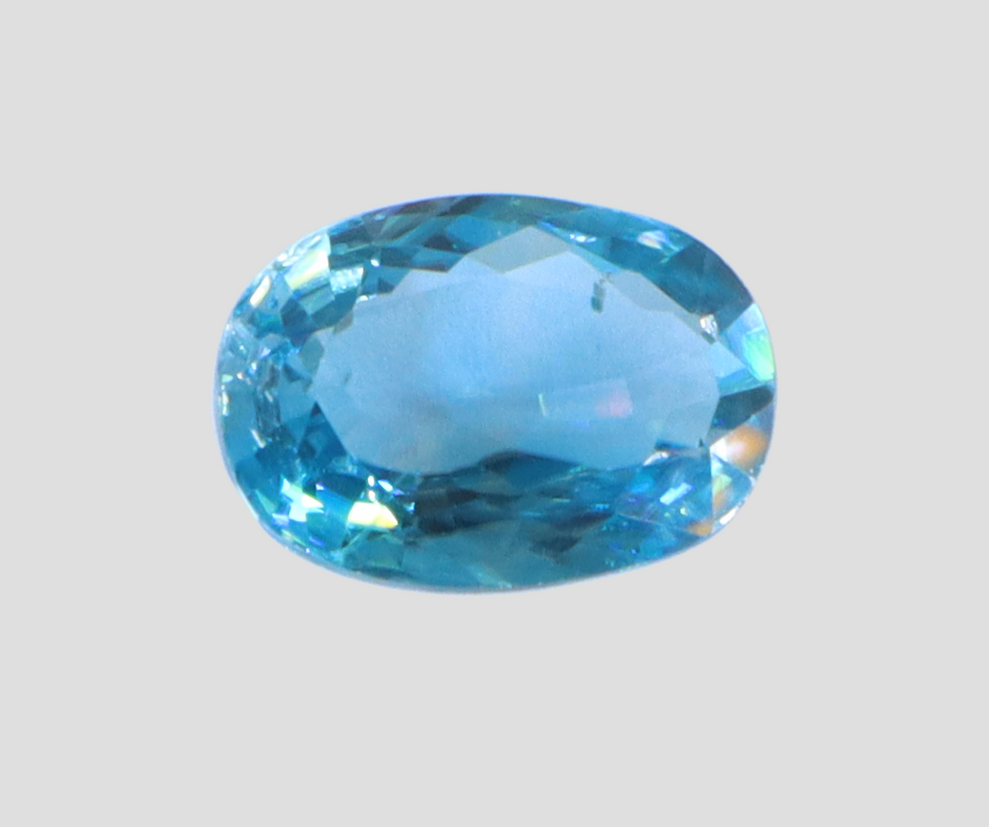 Blue Zircon - 8.92 Carats