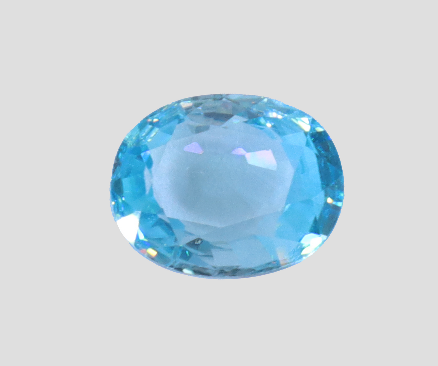 Blue Zircon - 5.83 Carats