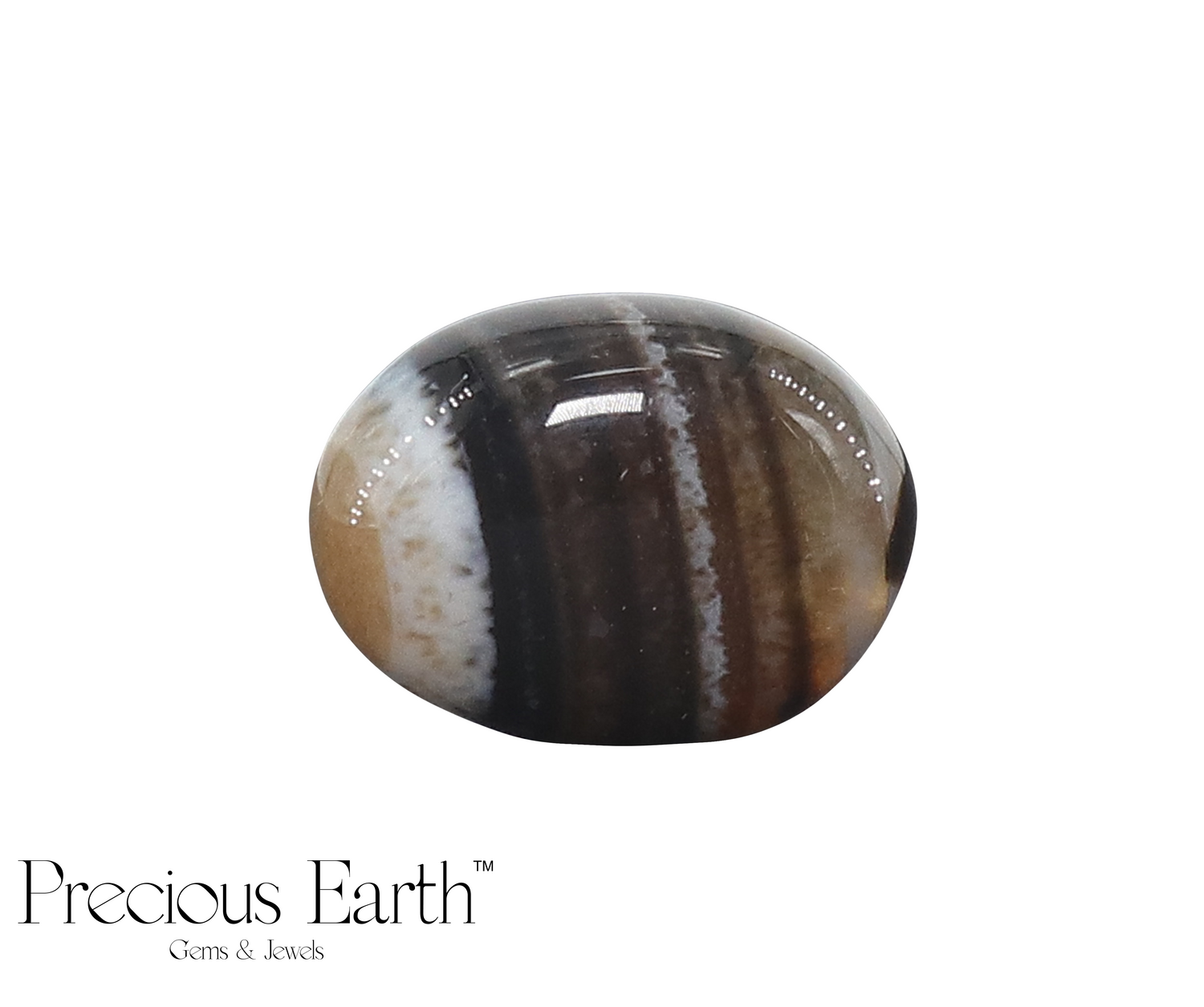 Banded Agate (Sulemani Hakik) - 13.57 Carats