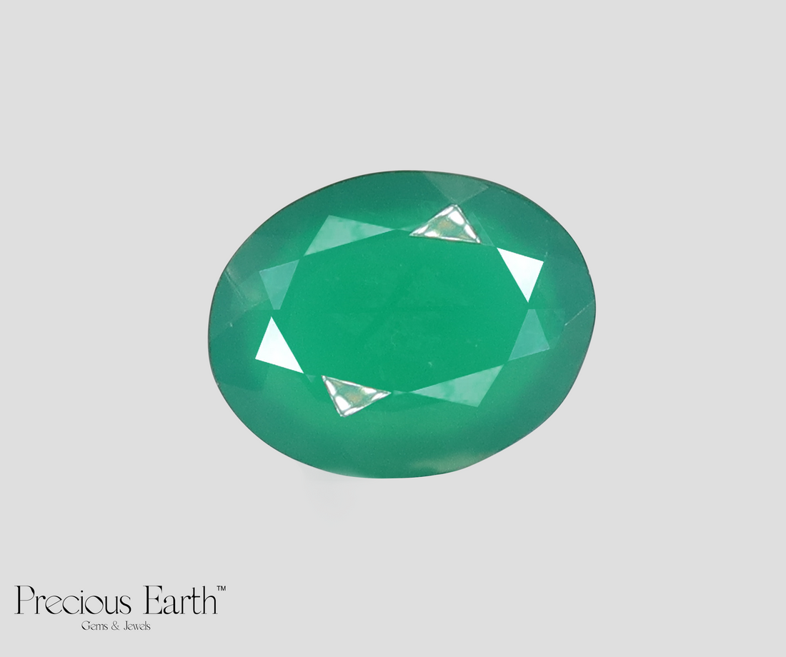 Green Onyx - 6.32 Carats