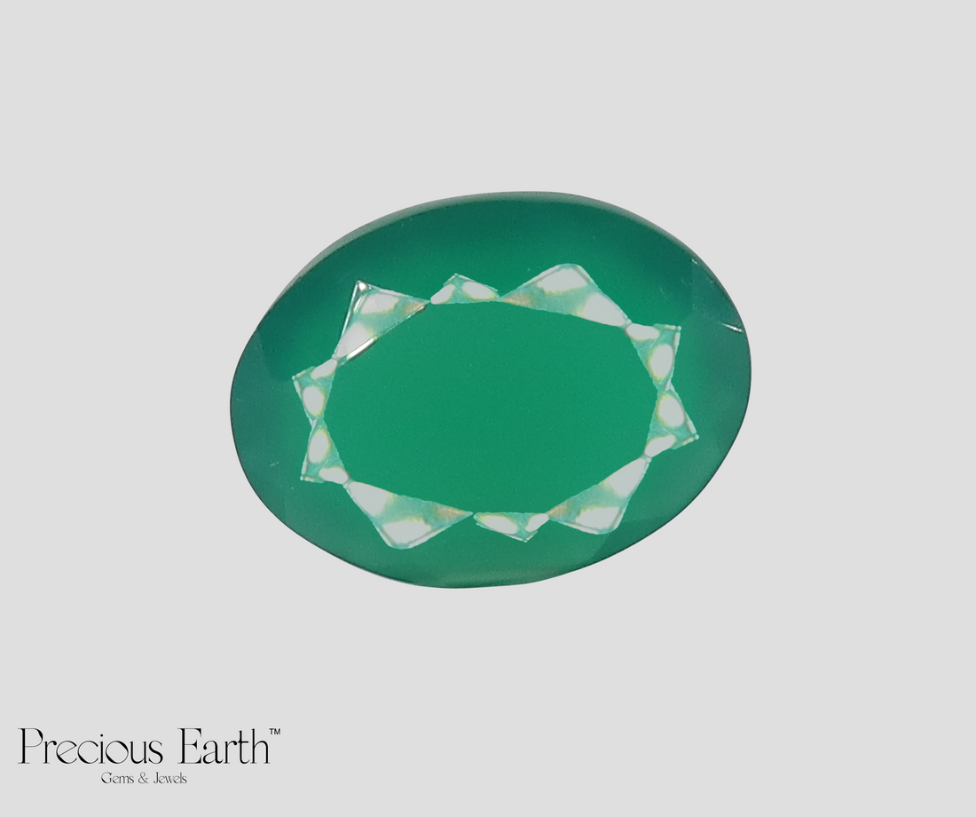 Green Onyx - 10.91 Carats