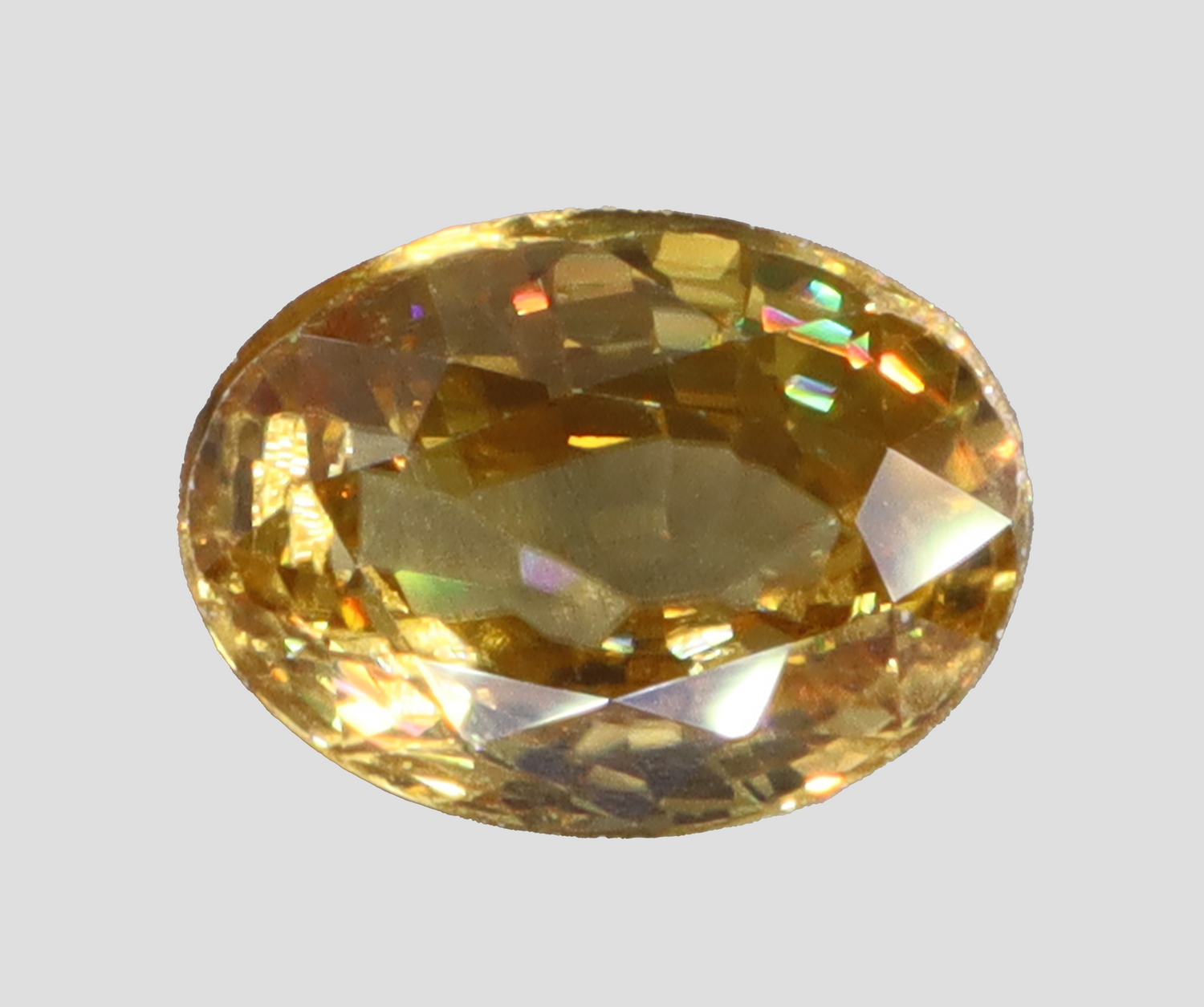 Yellow Zircon - 8.49 Carats