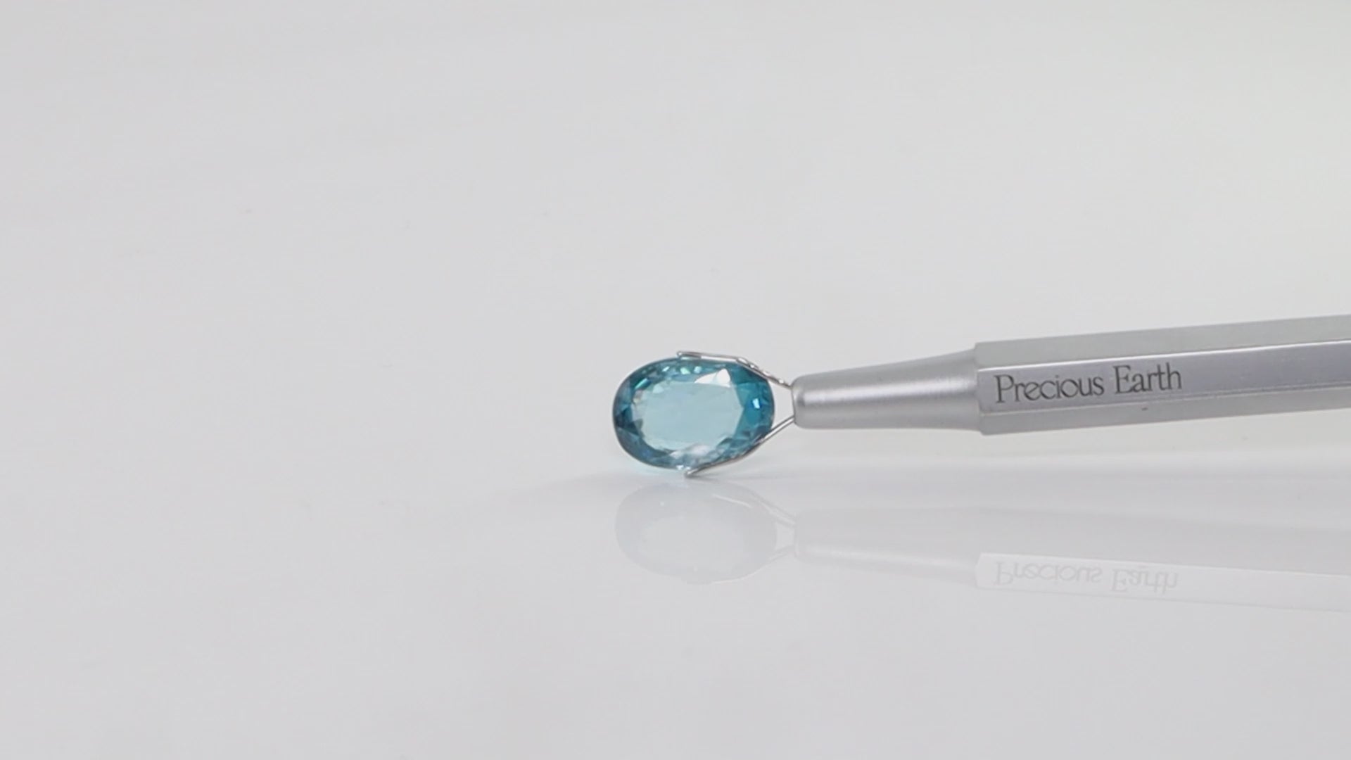 Blue Zircon - 6.89 Carats