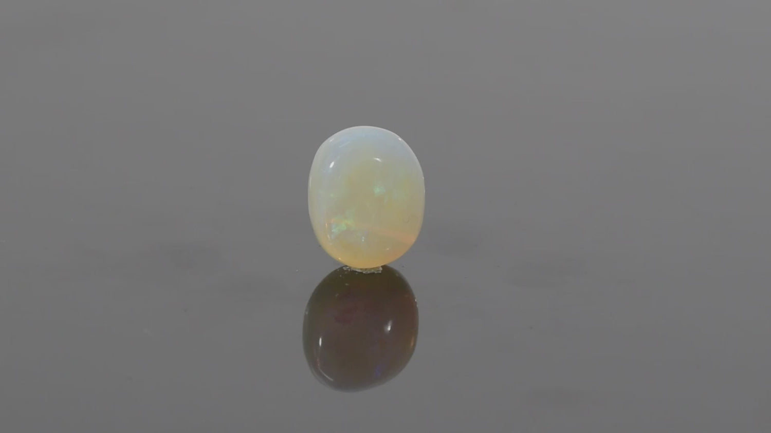 Australian White Opal With Fire - 12.70 Carats