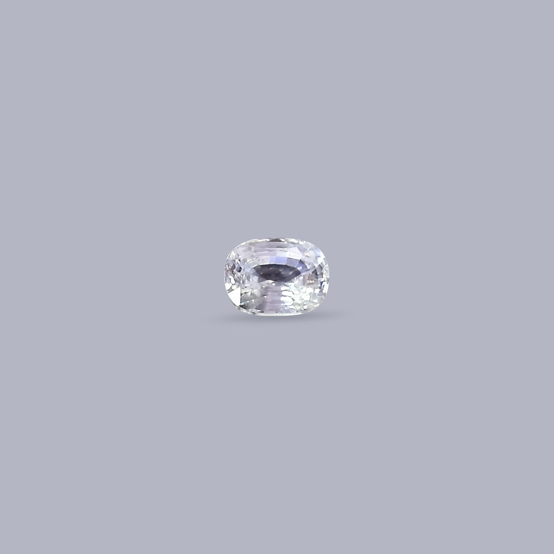 Front-view of a White Zircon