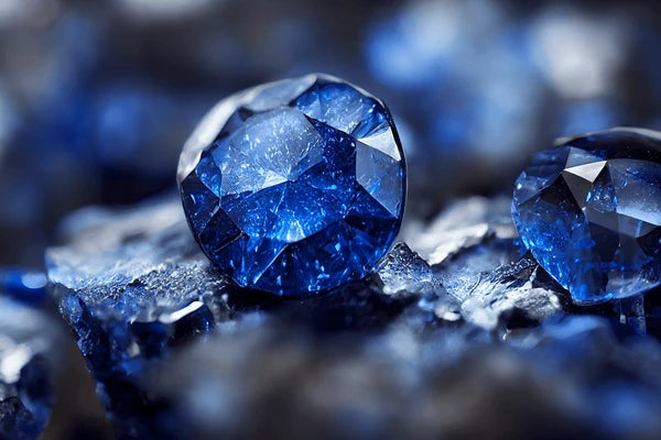 Cut & Polished Blue Sapphire Stone