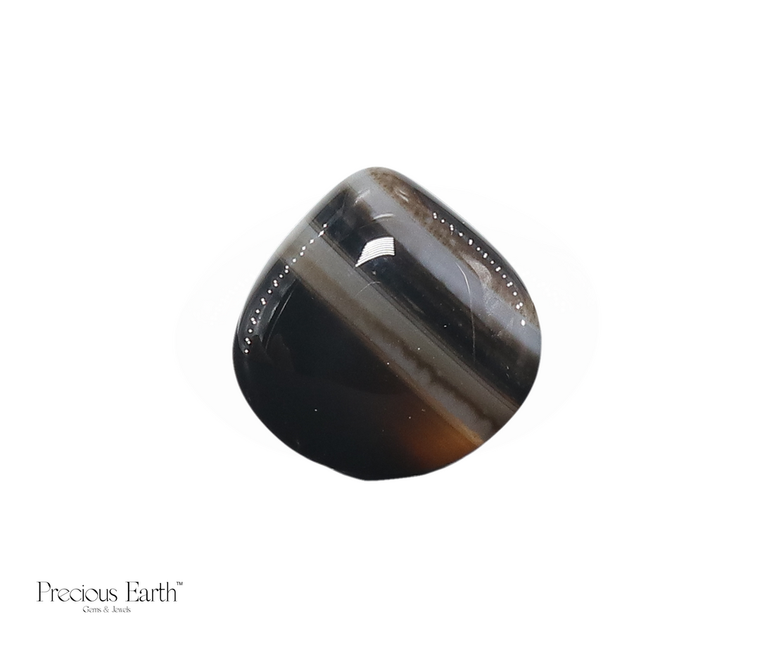 Banded Agate (Sulemani Hakik) - 16.80 Carats