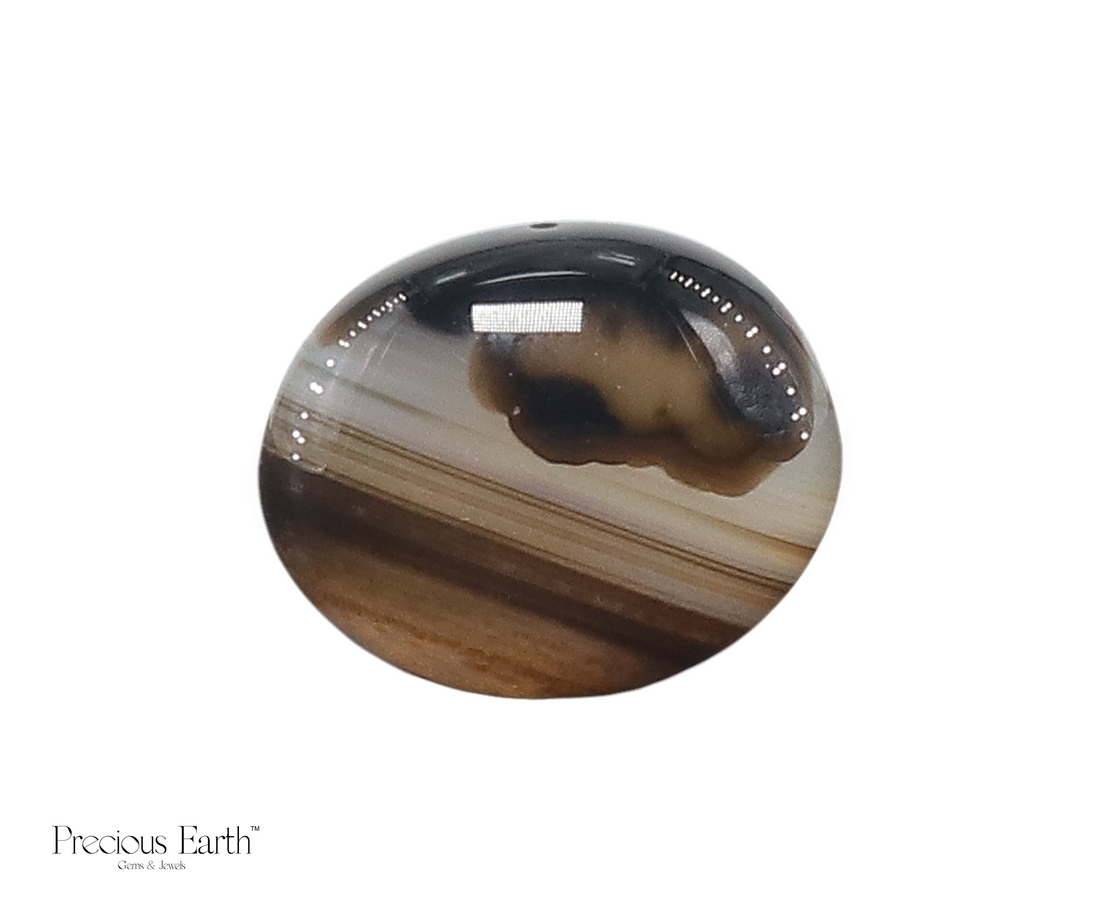 Banded Agate (Sulemani Hakik) - 14.15 Carats