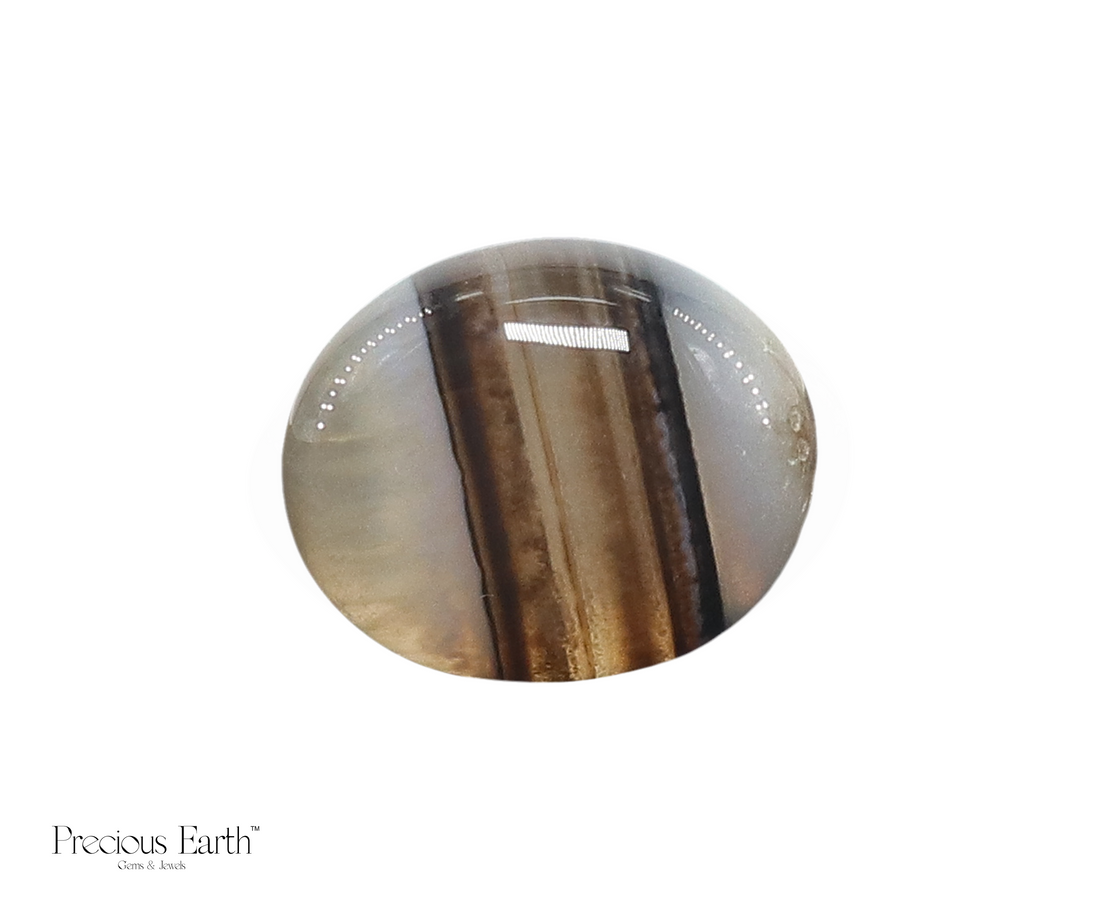 Banded Agate (Sulemani Hakik) - 16.79 Carats