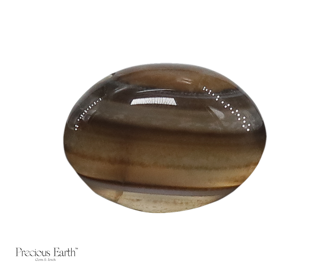 Banded Agate (Sulemani Hakik) - 12.17 Carats