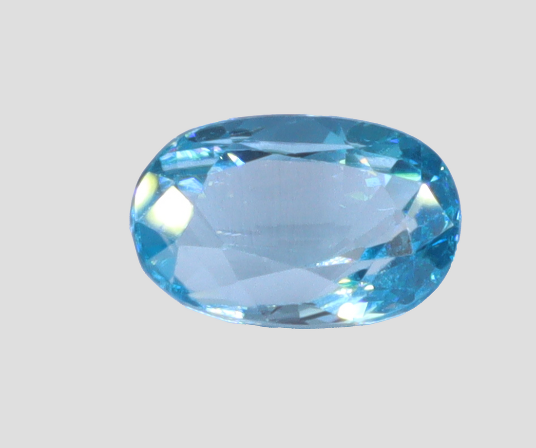 Blue Zircon - 5.97 Carats