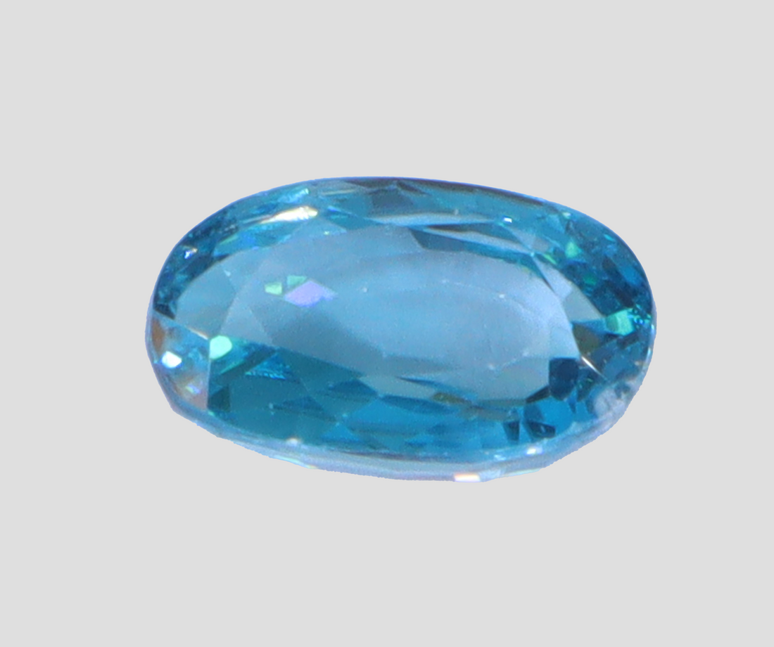 Blue Zircon - 5.68 Carats