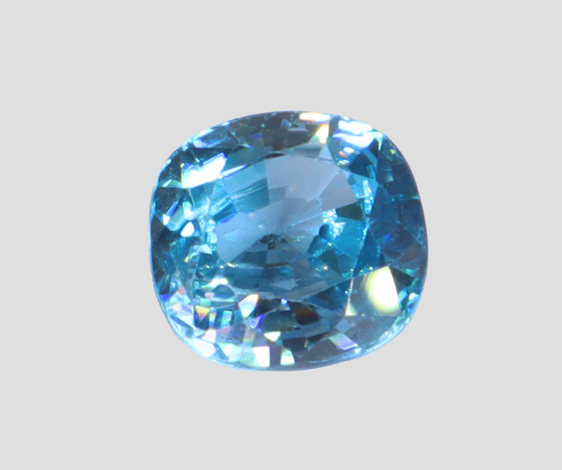 Blue Zircon - 5.99 Carats