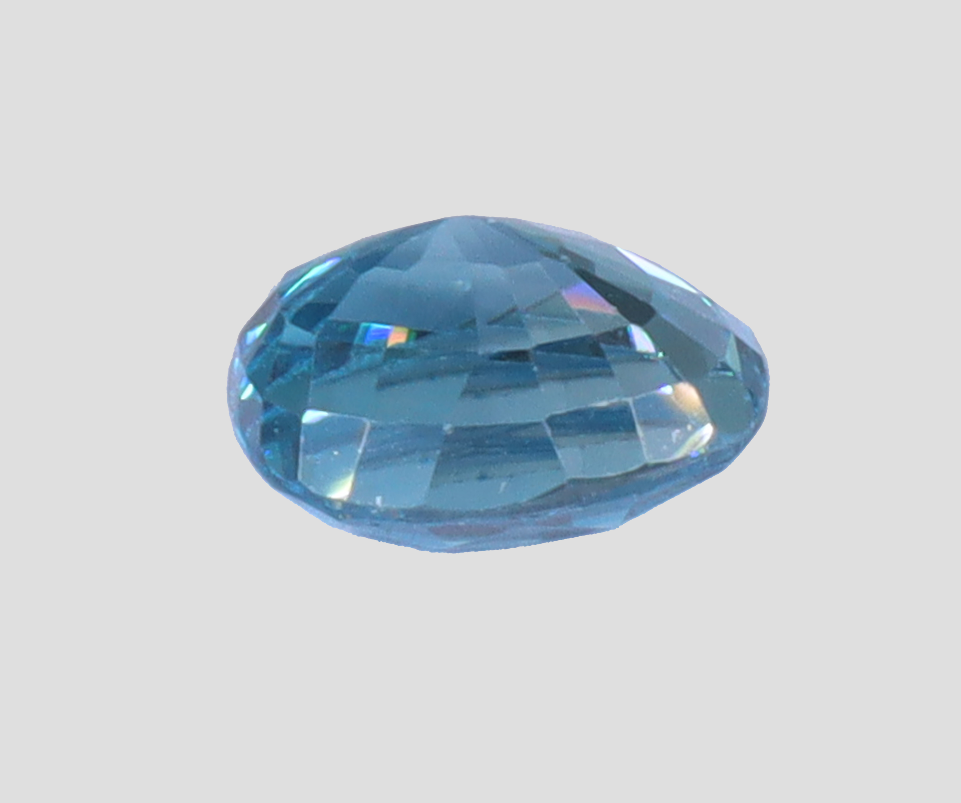 Blue Zircon - 5.99 Carats