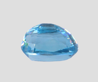 Blue Zircon - 6.52 Carats