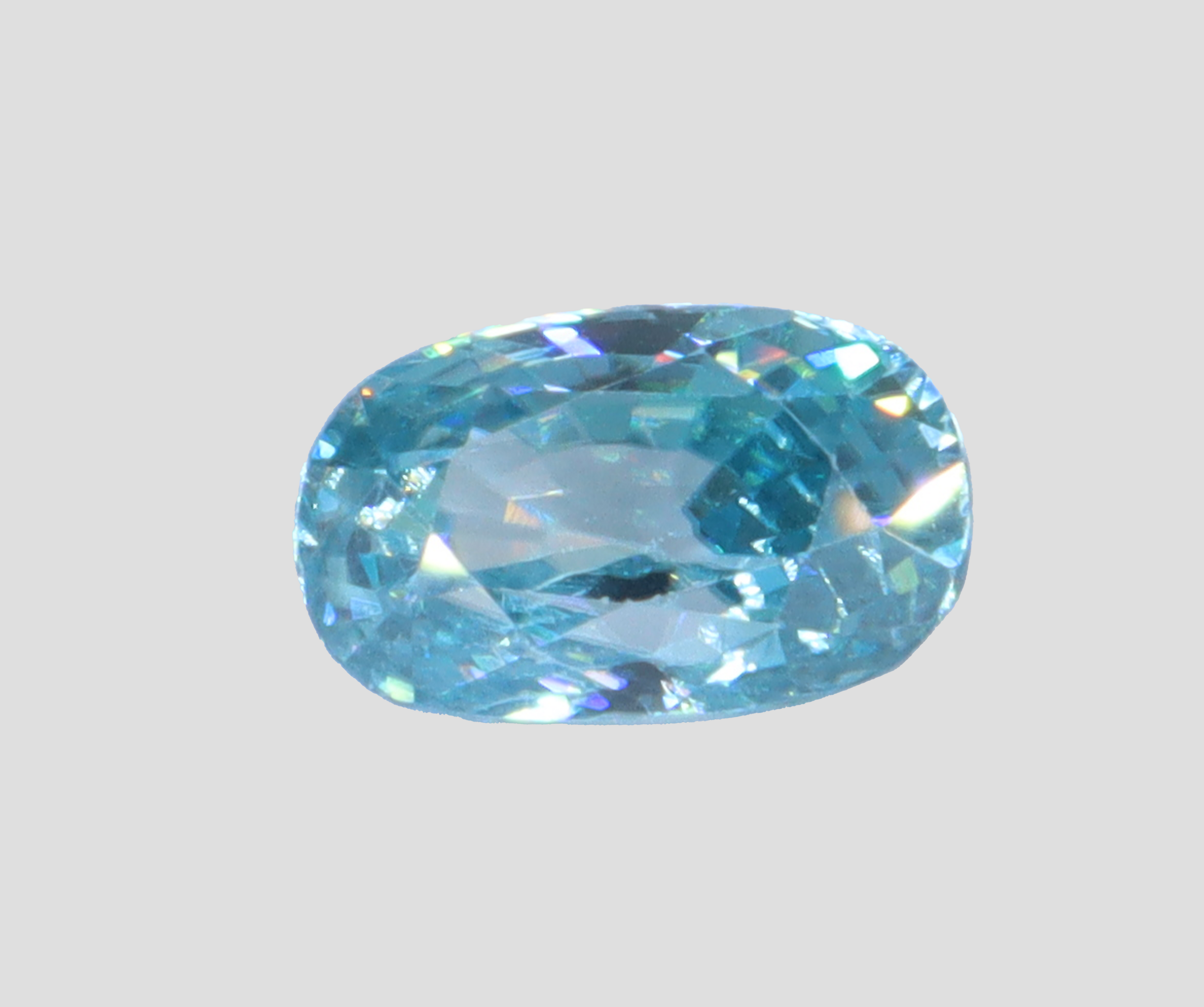 Blue Zircon - 9.46 Carats