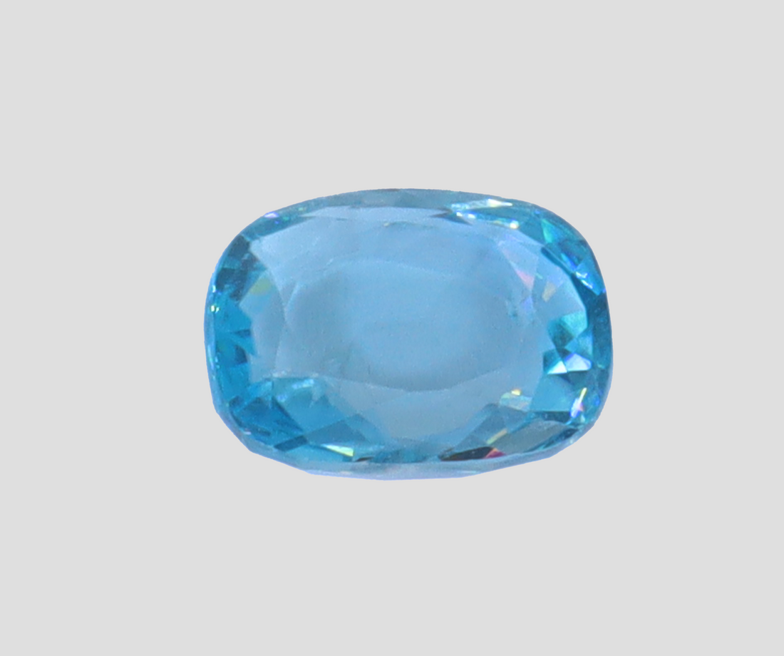 Blue Zircon - 10.69 Carats