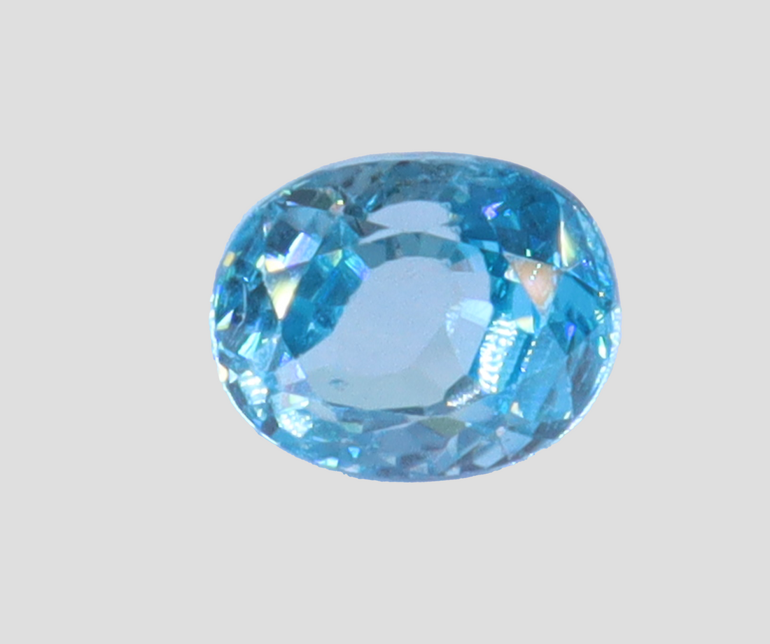 Blue Zircon - 5.32 Carats