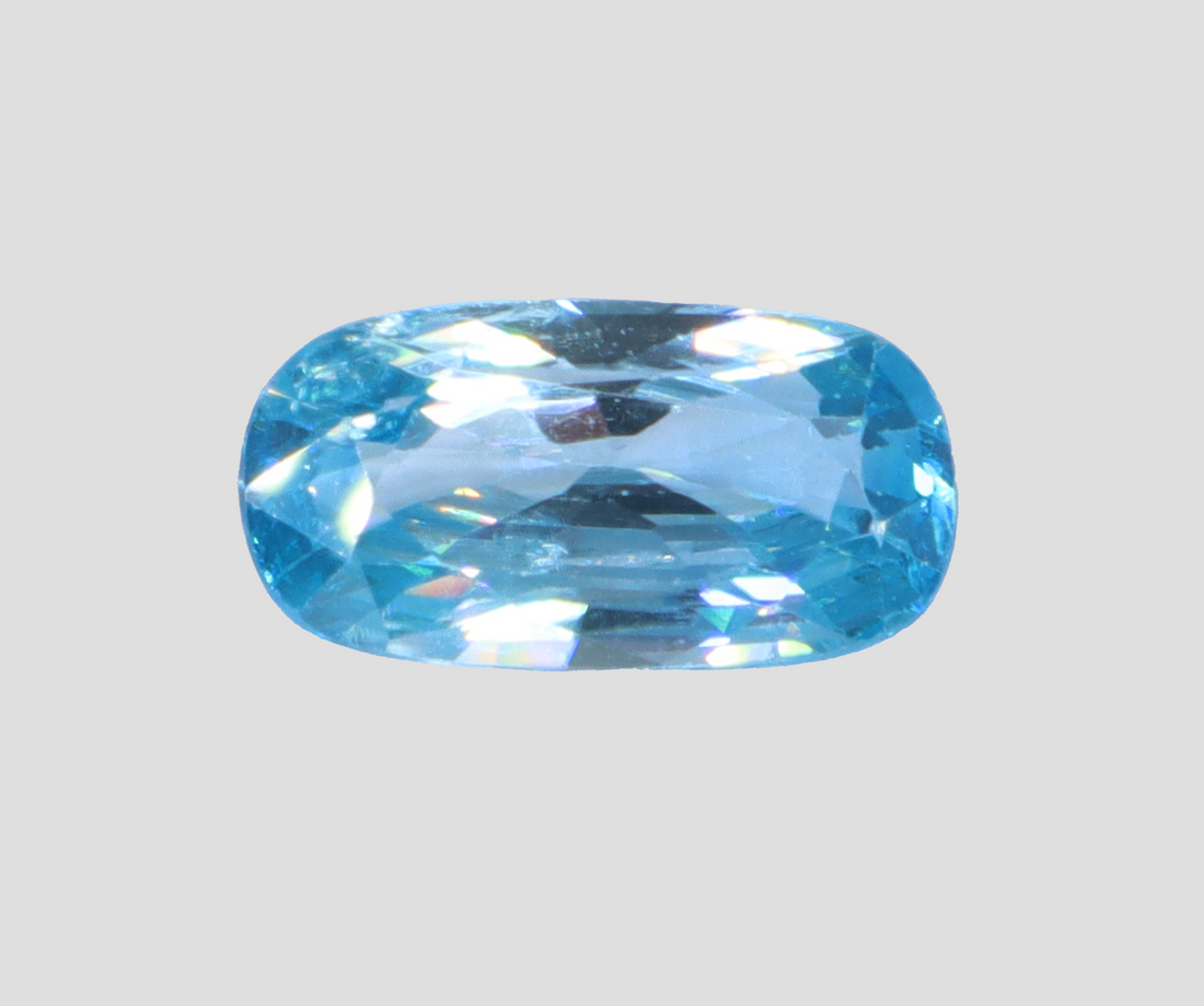 Blue Zircon - 11.72 Carats