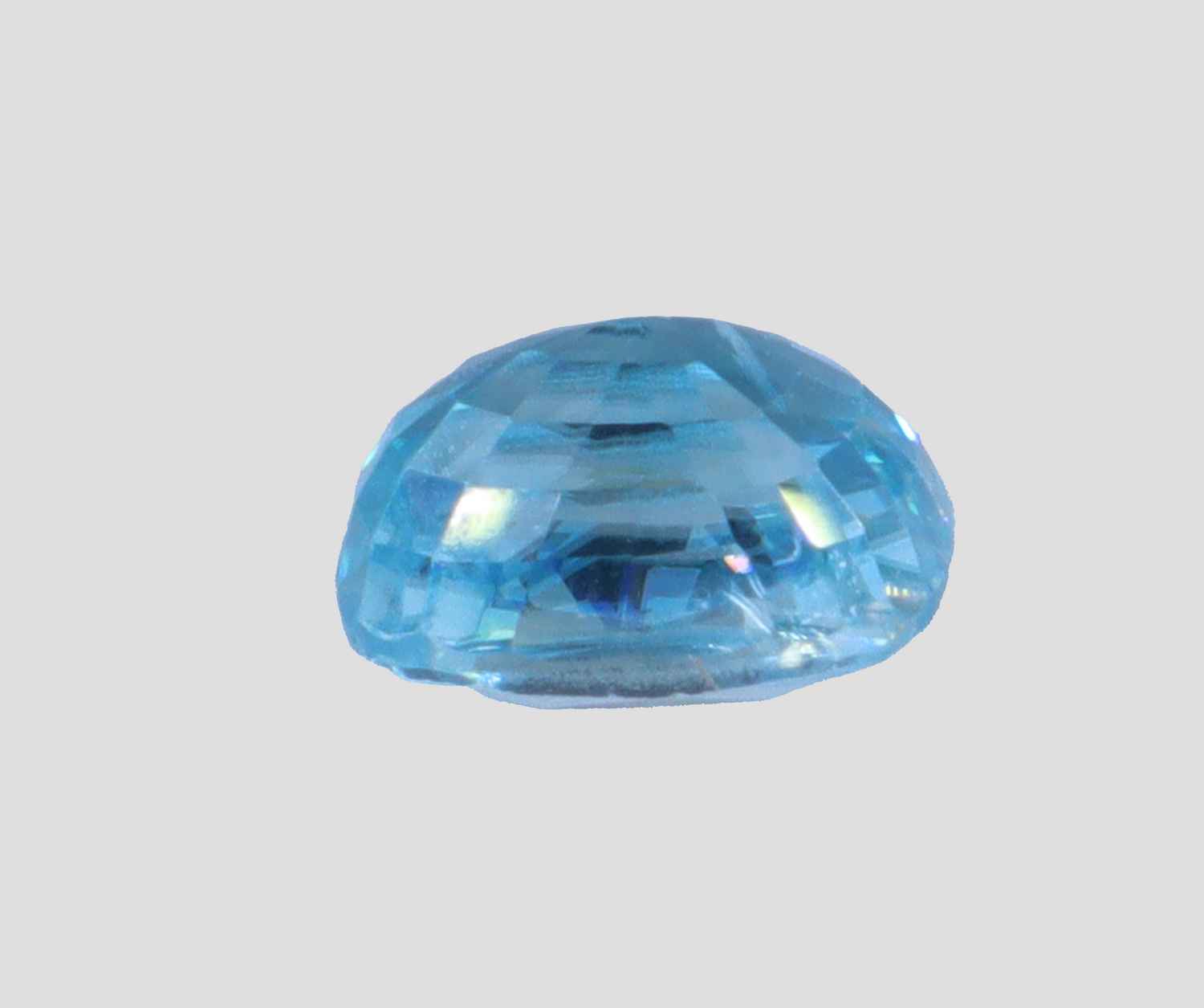 Blue Zircon - 6.21 Carats