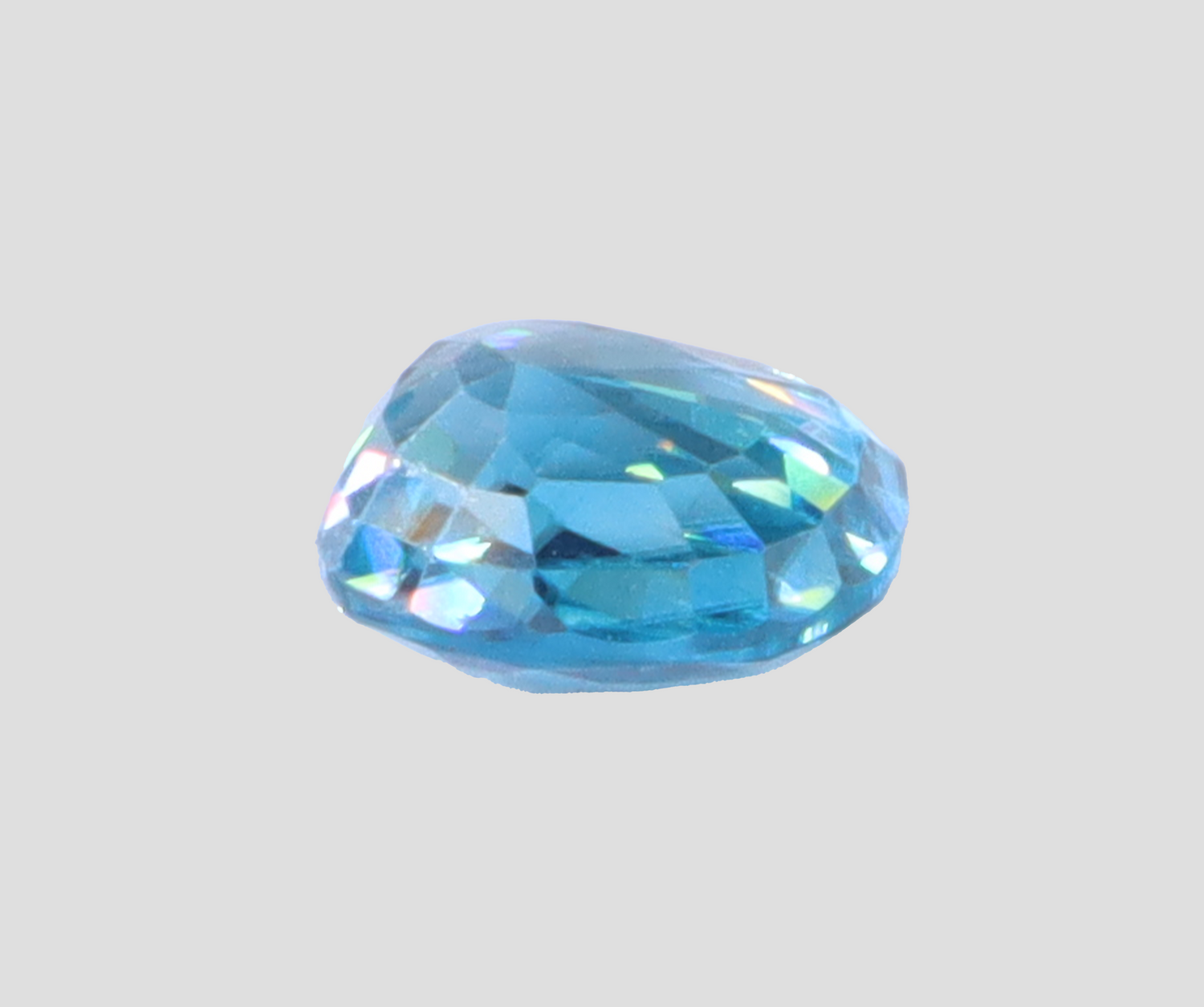 Blue Zircon - 7.56 Carats