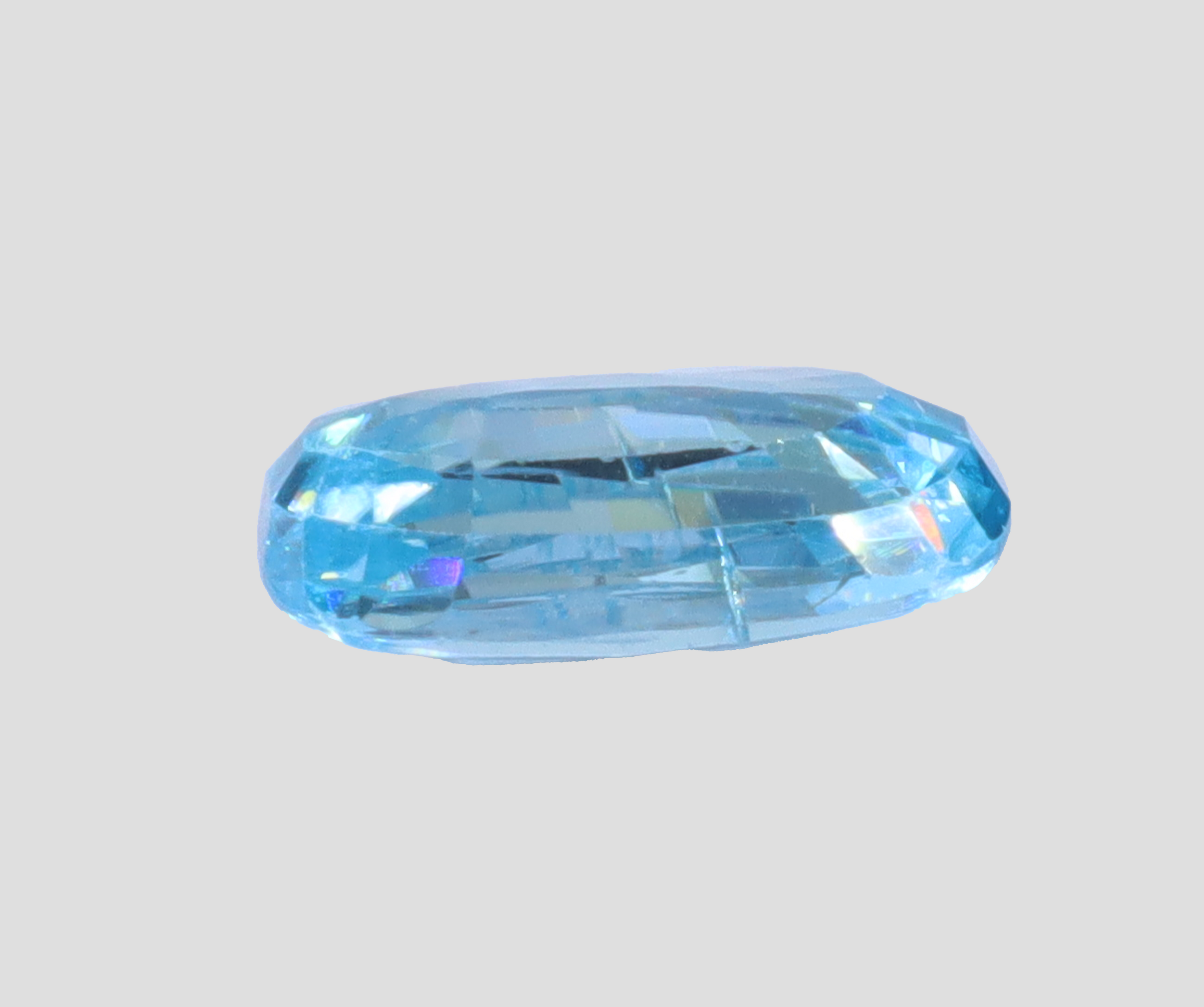 Blue Zircon - 9.25 Carats
