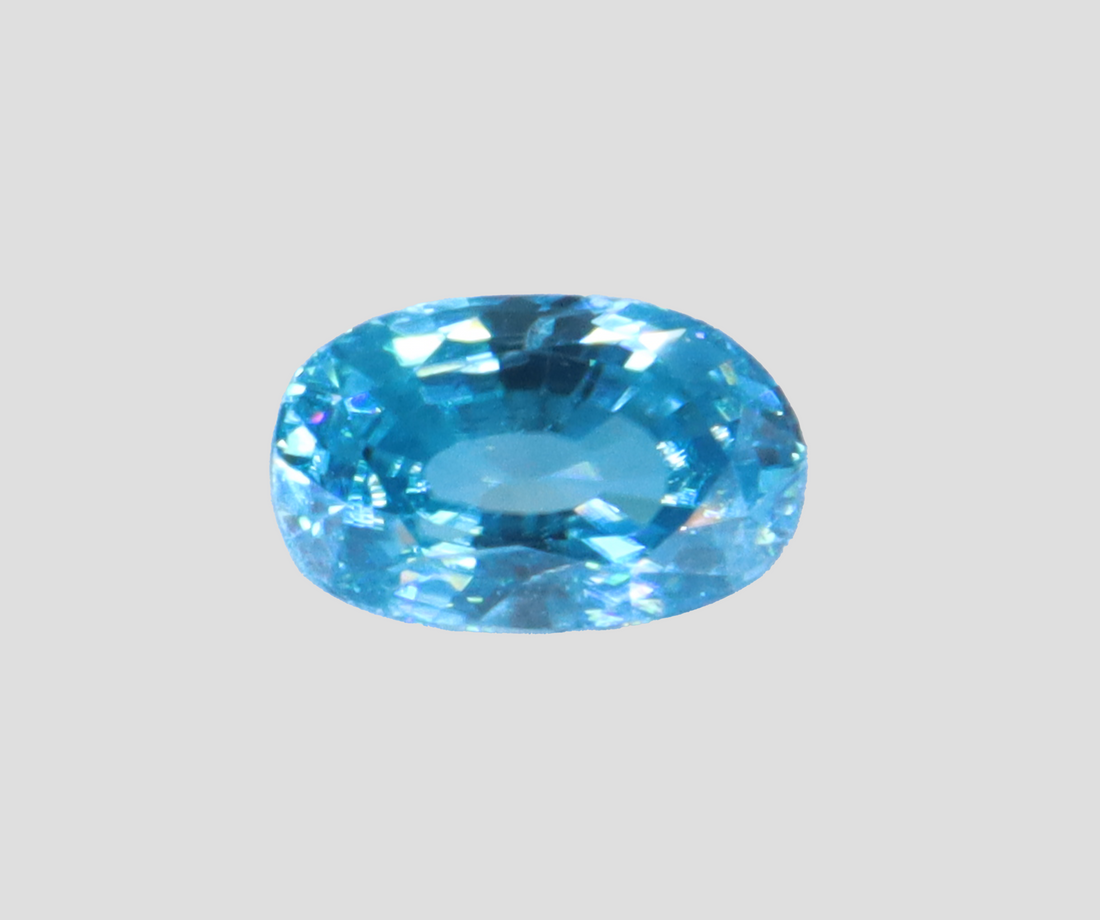 Blue Zircon - 5.56 Carats