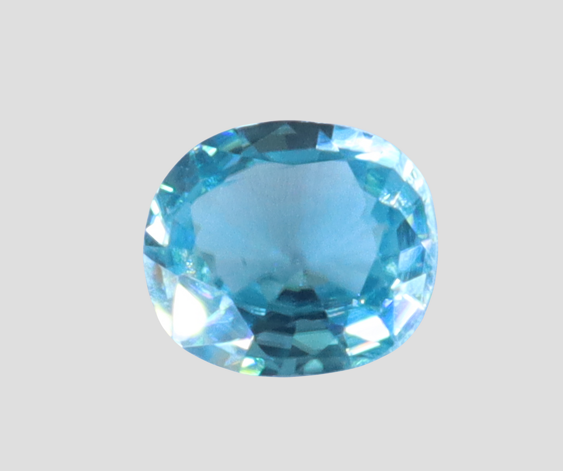 Blue Zircon - 5.07 Carats