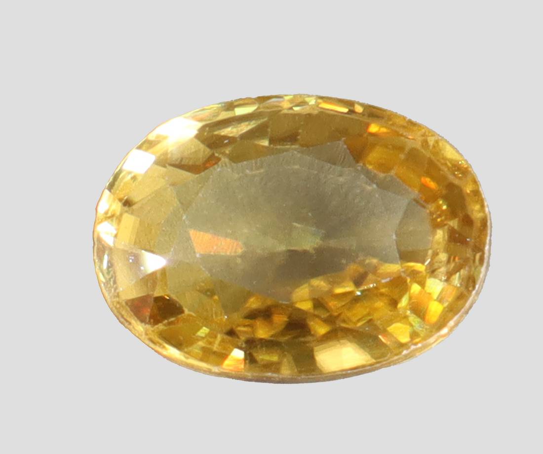 Yellow Zircon - 6.51 Carats